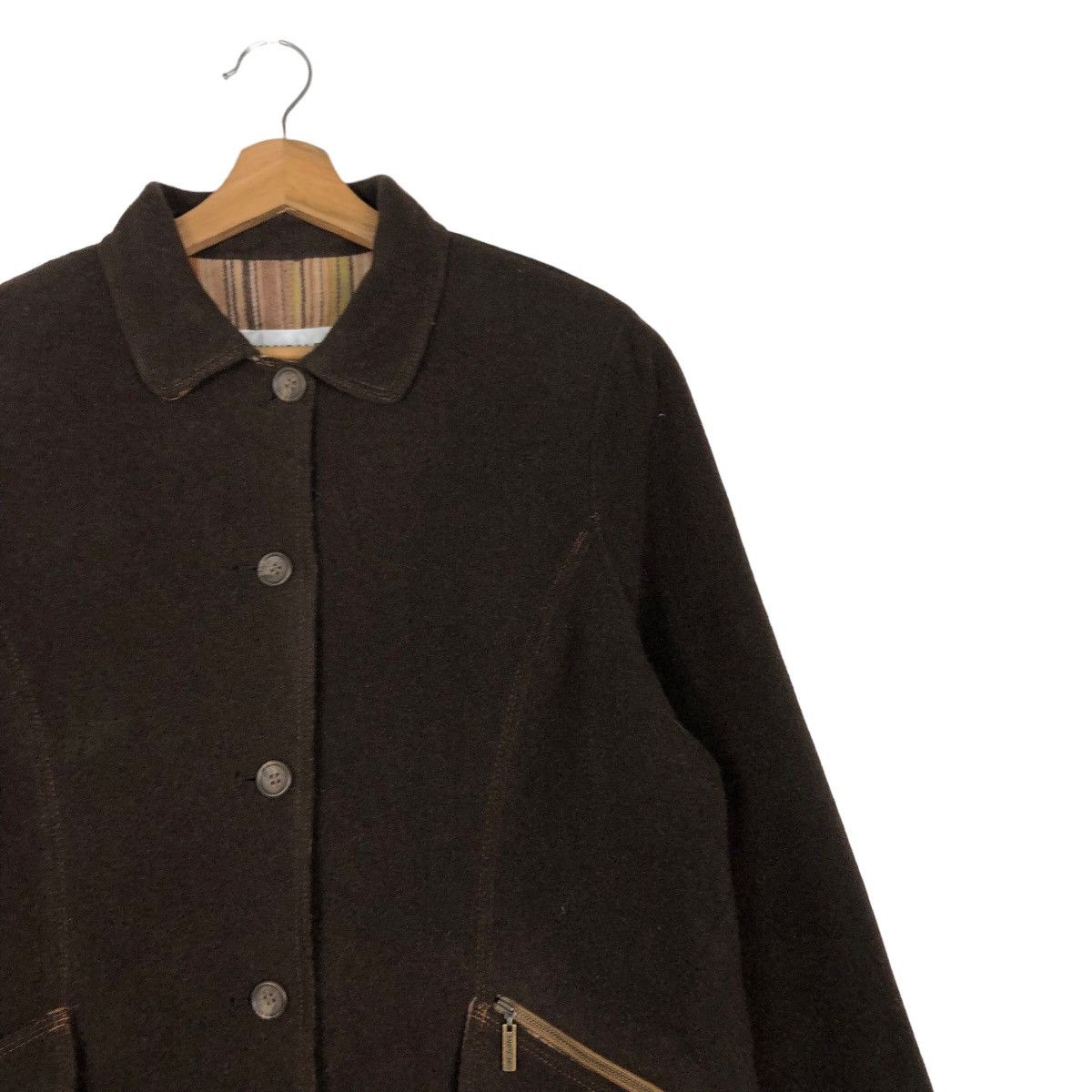 Japanese Brand 🔥Vintage Wool Chore Jacket Kansai Bis Japan Made Blanket Size US M / EU 48-50 / 2 - 6 Thumbnail