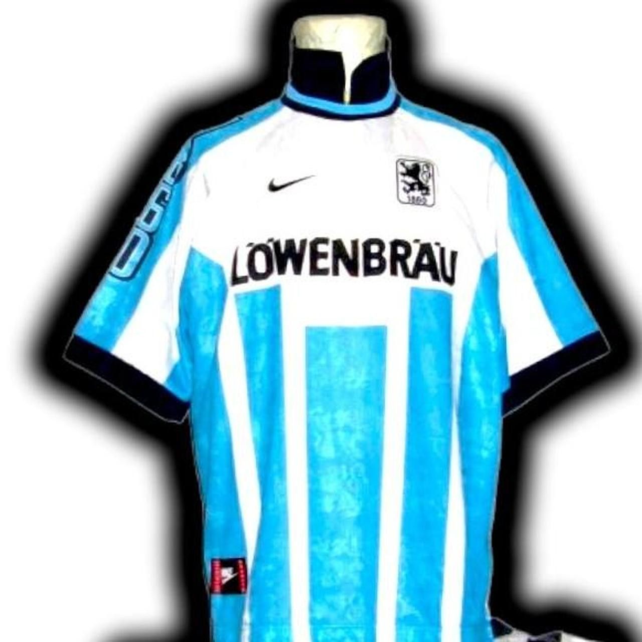 Nike TSV 1860 Munchen Munich Germany 1996 1997 Home Shirt Jersey Size US XL / EU 56 / 4 - 1 Thumbnail