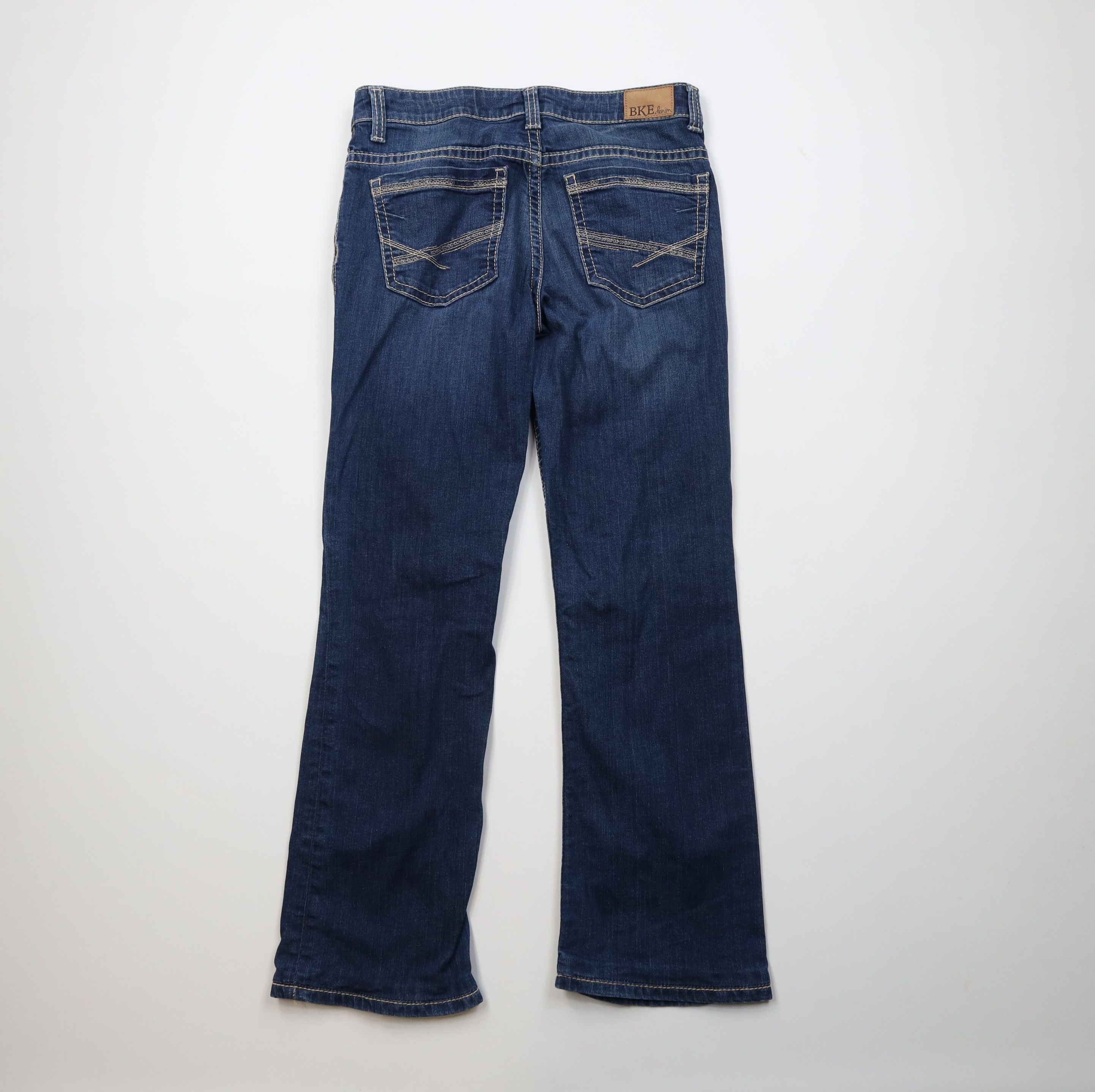 Vintage Buckle BKE Denim Stitch Payton Stretch Bootcut Denim Jeans Size 28" / US 6 / IT 42 - 9 Thumbnail