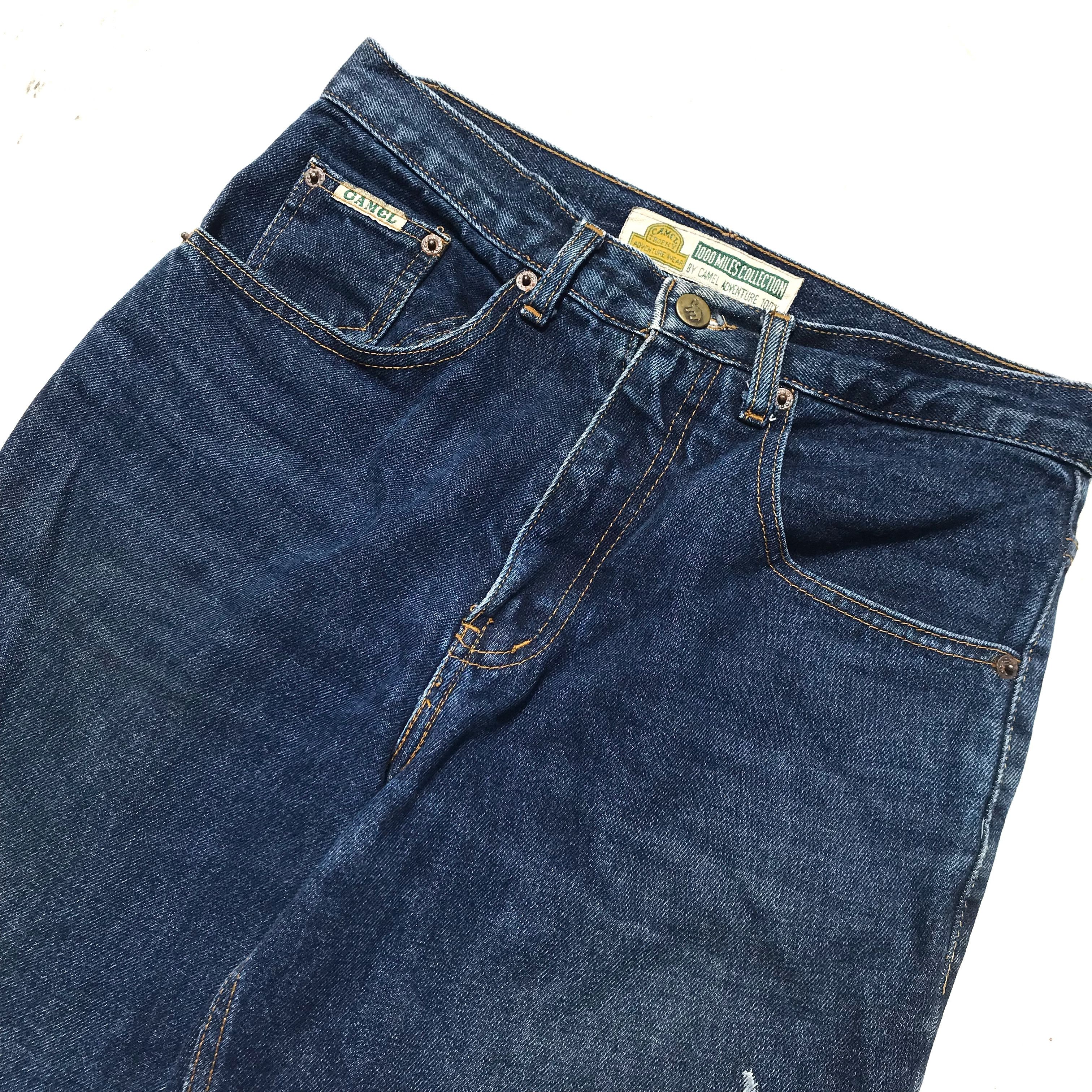 Camel Vintage Camel Active Adventure Trophy Indigo blue denim jean Size US 29 - 4 Thumbnail