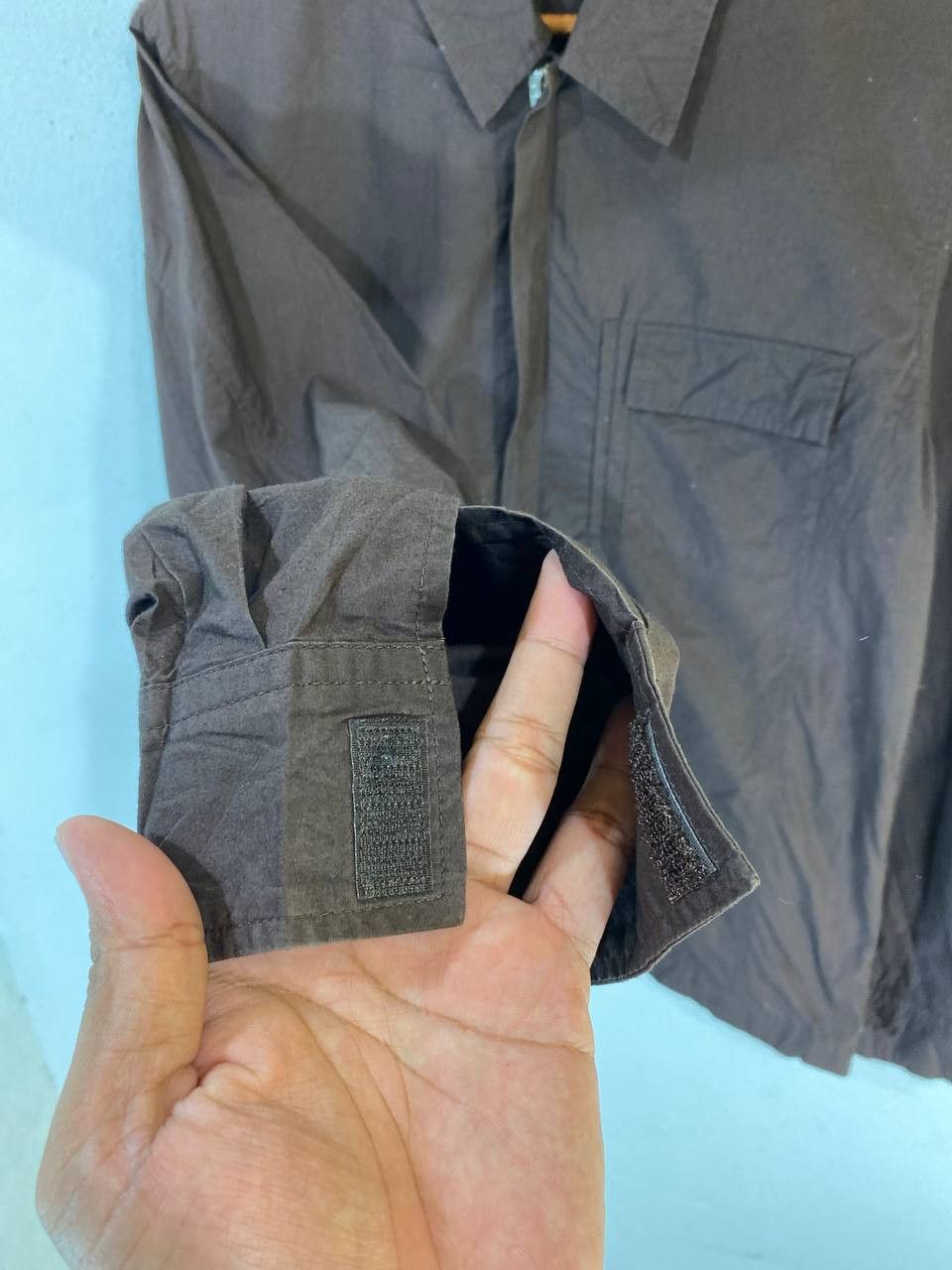 vintage ppfm light zipper jacket nice design