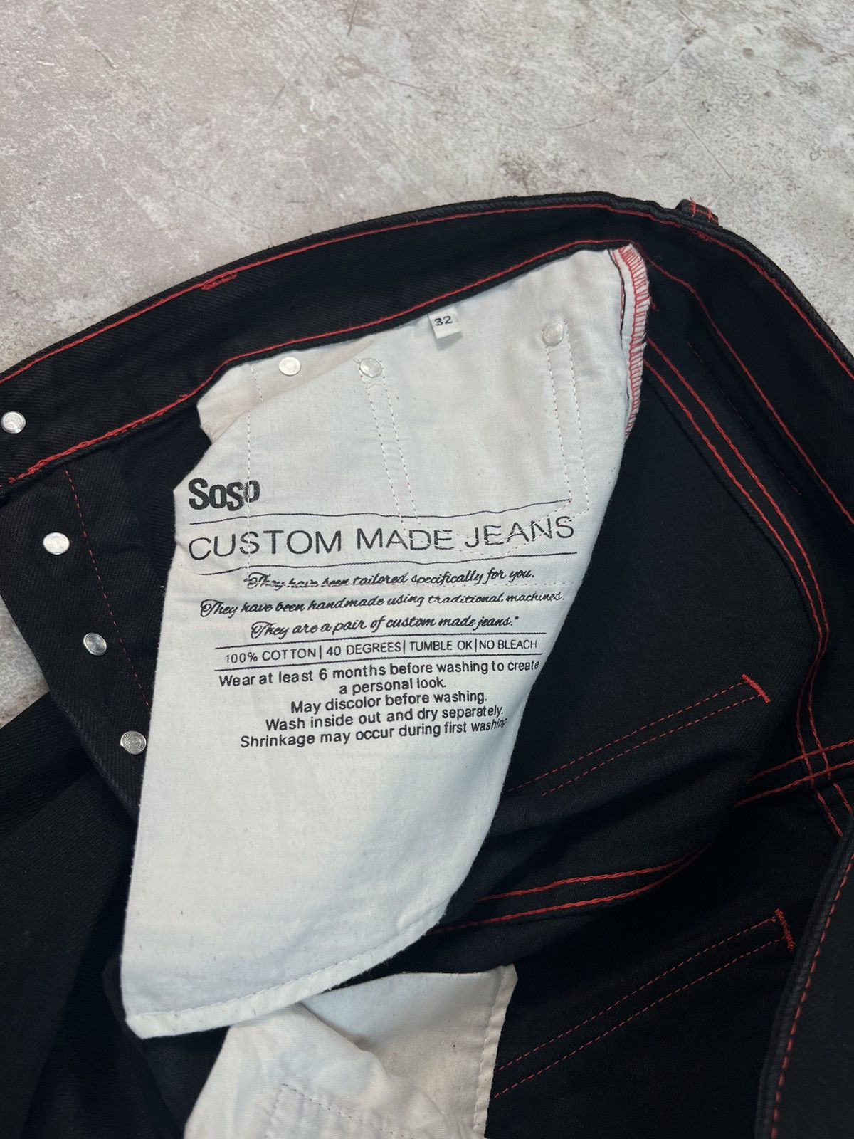 SoSo Soso selvedge red denim size 32 Size US 32 / EU 48 - 7 Thumbnail