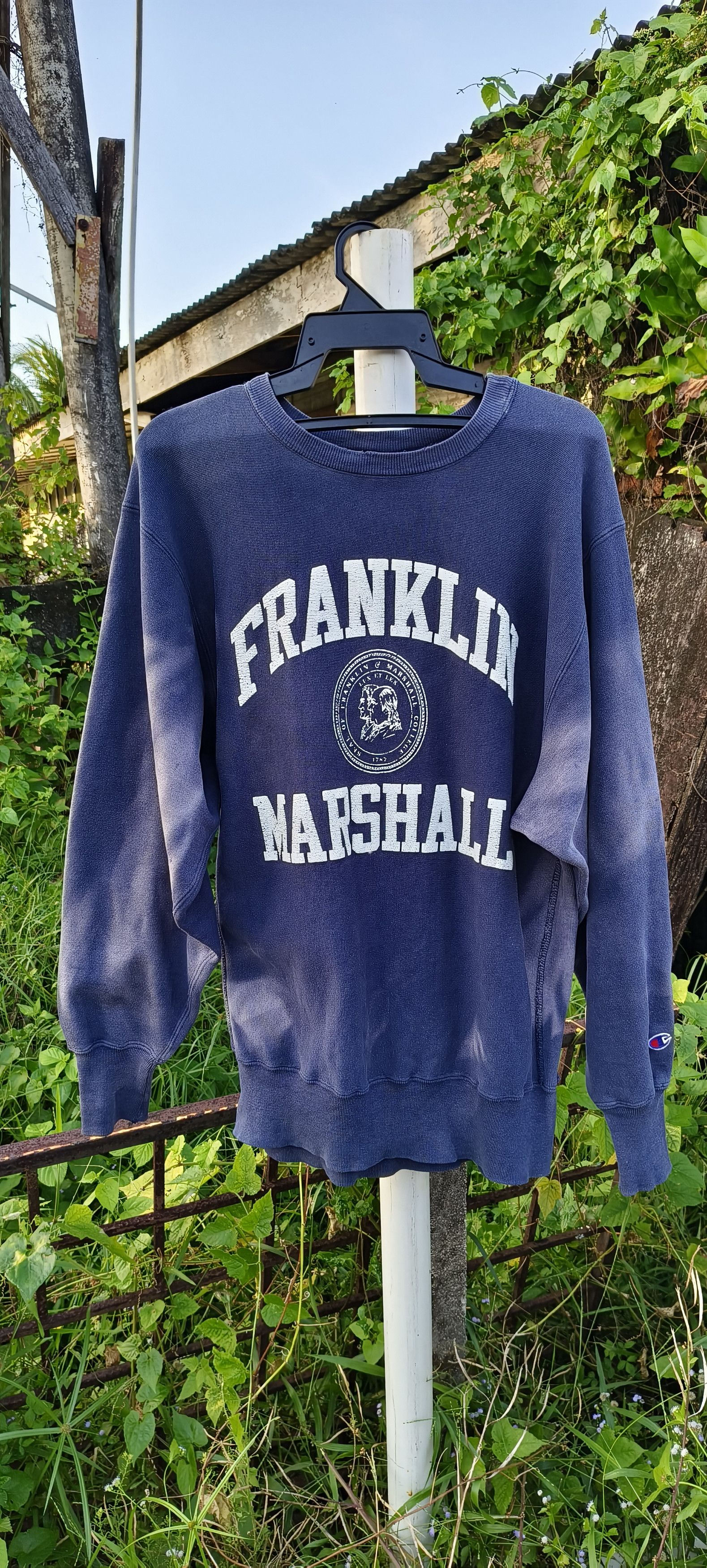 4GSELLER × Champion × Vintage Vintage sweatshirt Champion Reverse Weave Franklin Marshall Size US XL / EU 56 / 4 - 1 Thumbnail