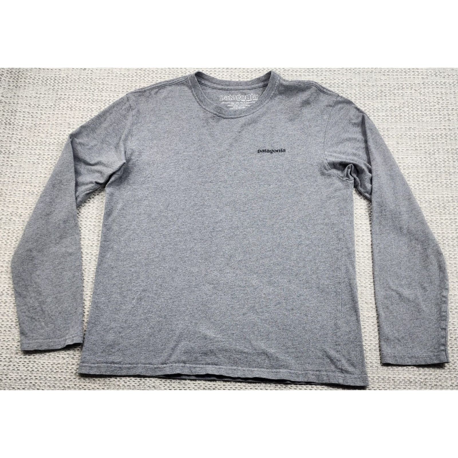 Patagonia Patagonia Shirt Mens M Gray Long Sleeve Organic Cotton Logo Outdoor USA Made Size US M / EU 48-50 / 2 - 3 Thumbnail