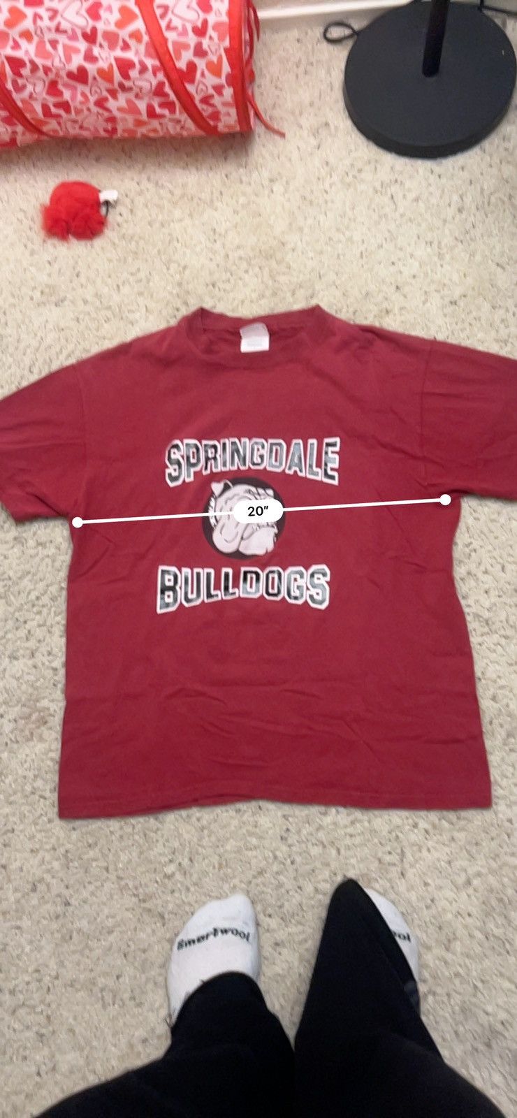 basketcase gallery Vintage Single Stitch Springdale Bulldogs Collegiate mascot Size US L / EU 52-54 / 3 - 5 Thumbnail