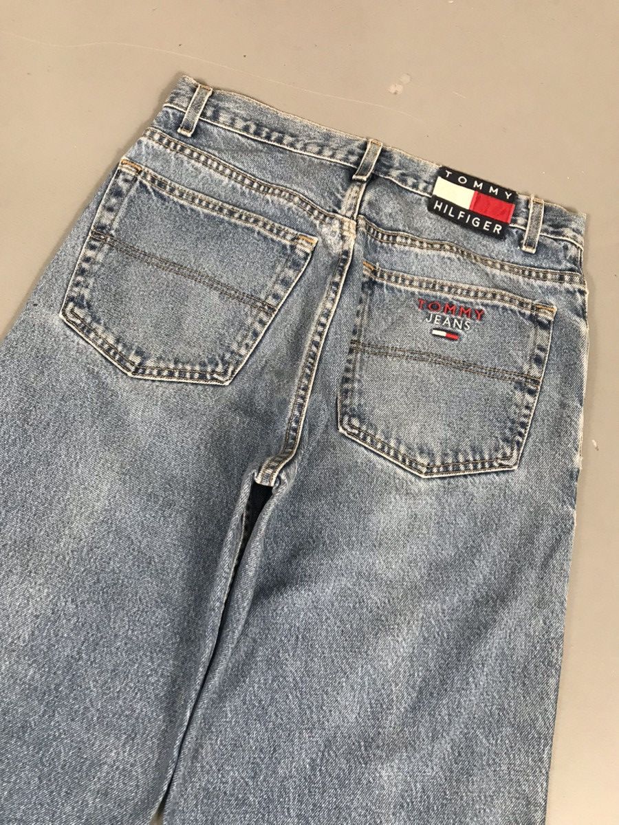 Tommy Hilfiger × Vintage Vintage Tommy Hilfiger straight fit denim Size US 32 / EU 48 - 10 Thumbnail