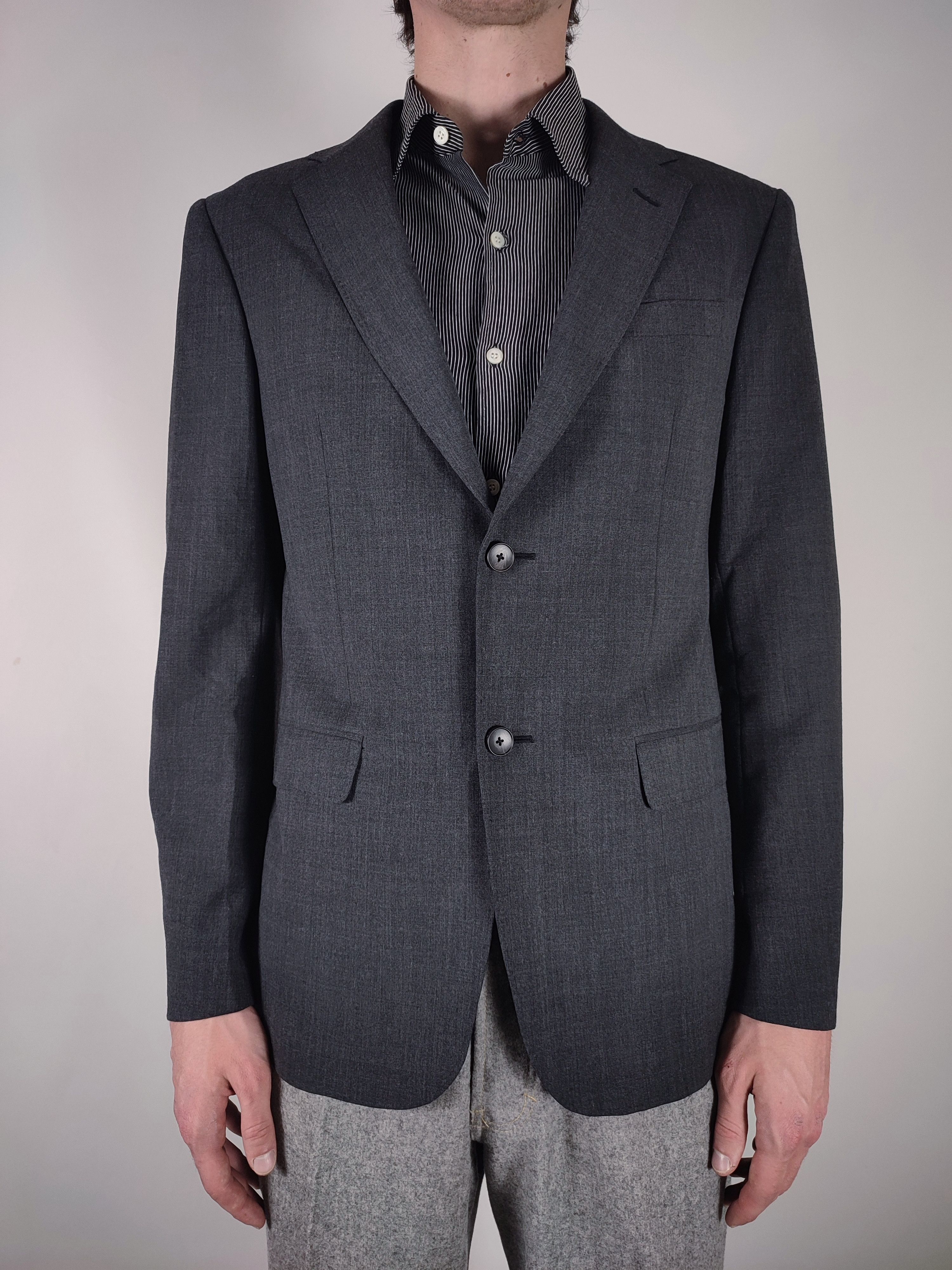 Ermenegildo Zegna Zegna Regular 2GMNGN Wool Sport 48R Blazer Size 48R - 3 Thumbnail