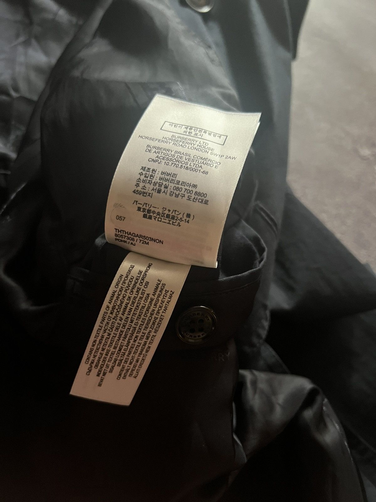 Burberry Burberry London Double Breasted Belted Trench Coat Size XL / US 12-14 / IT 48-50 - 10 Thumbnail