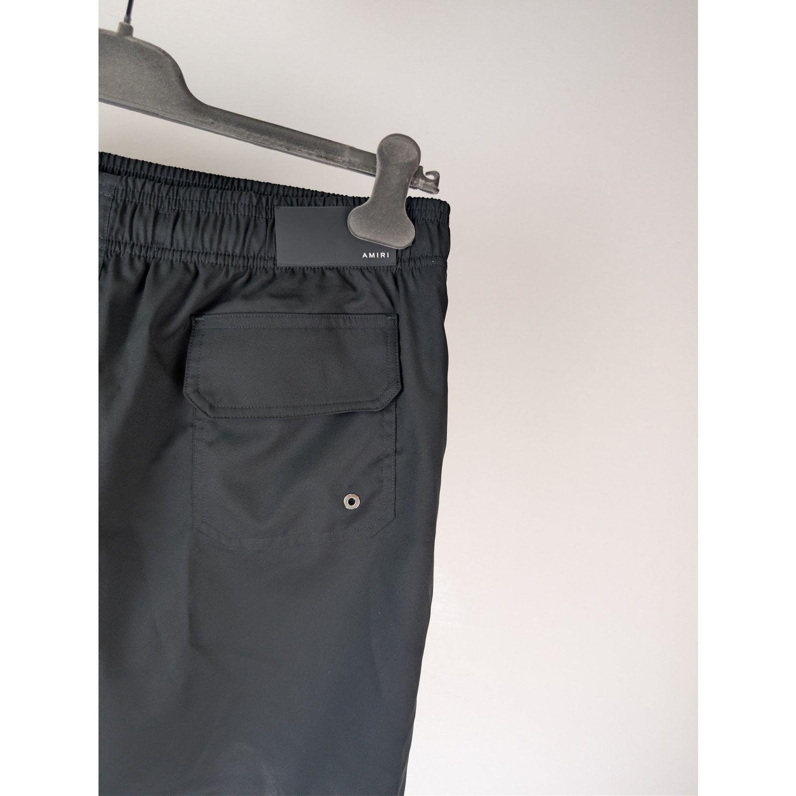 Amiri o1rshd1 Pool Cue Swim Trunk Shorts in Black Size US 36 / EU 52 - 14 Thumbnail