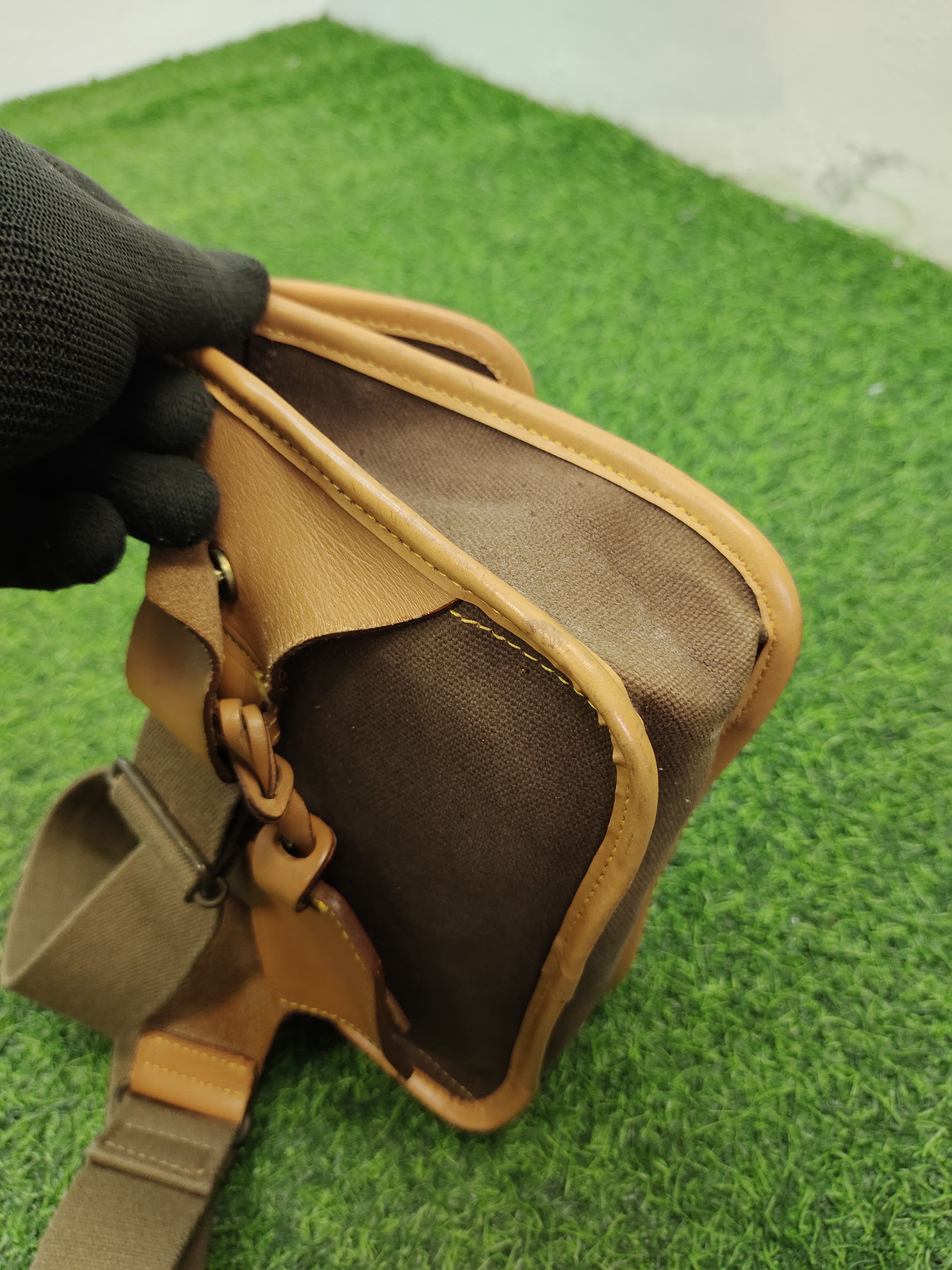 PERSON'S Vintage Persons Japan Canvas Cotton Shoulder Bag Size ONE SIZE - 7 Thumbnail