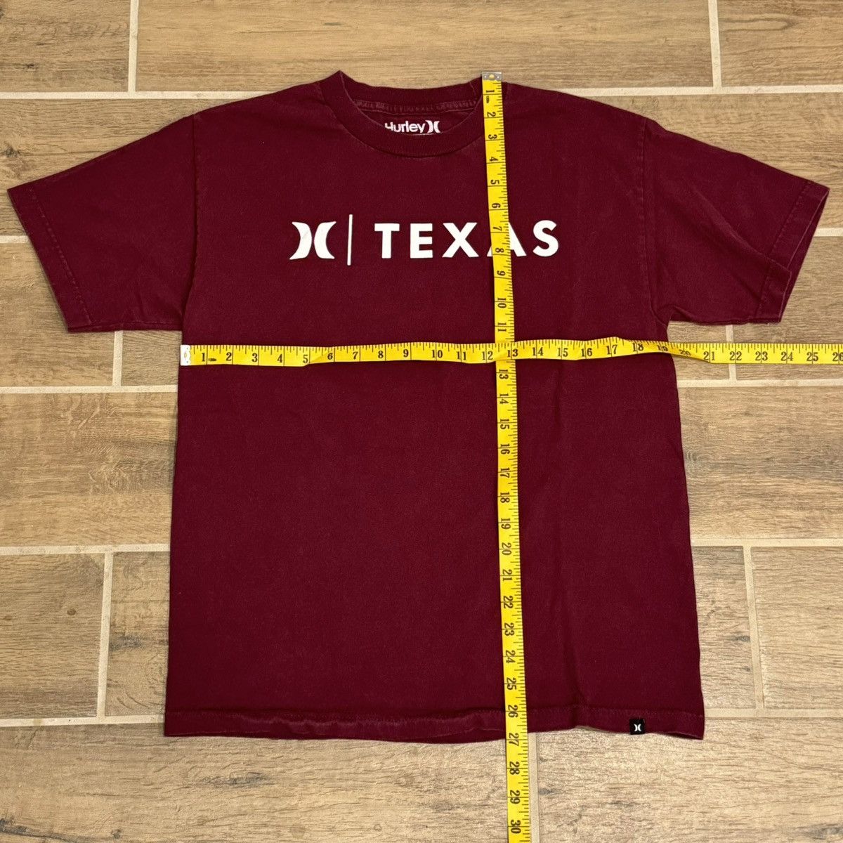 Hurley × Vintage Hurley Texas A&M Aggies Maroon Classic Fit T-Shirt Size US M / EU 48-50 / 2 - 5 Thumbnail