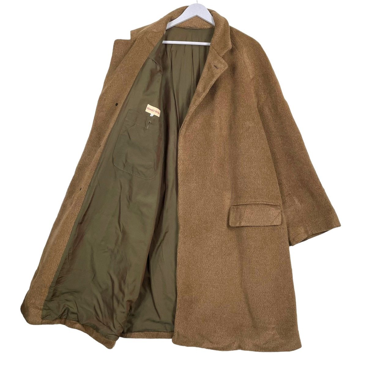 Romeo Gigli × Vintage 💥80s ROMEO GIGLI EUROPEANA LONG COAT Size XL / US 12-14 / IT 48-50 - 1 Thumbnail