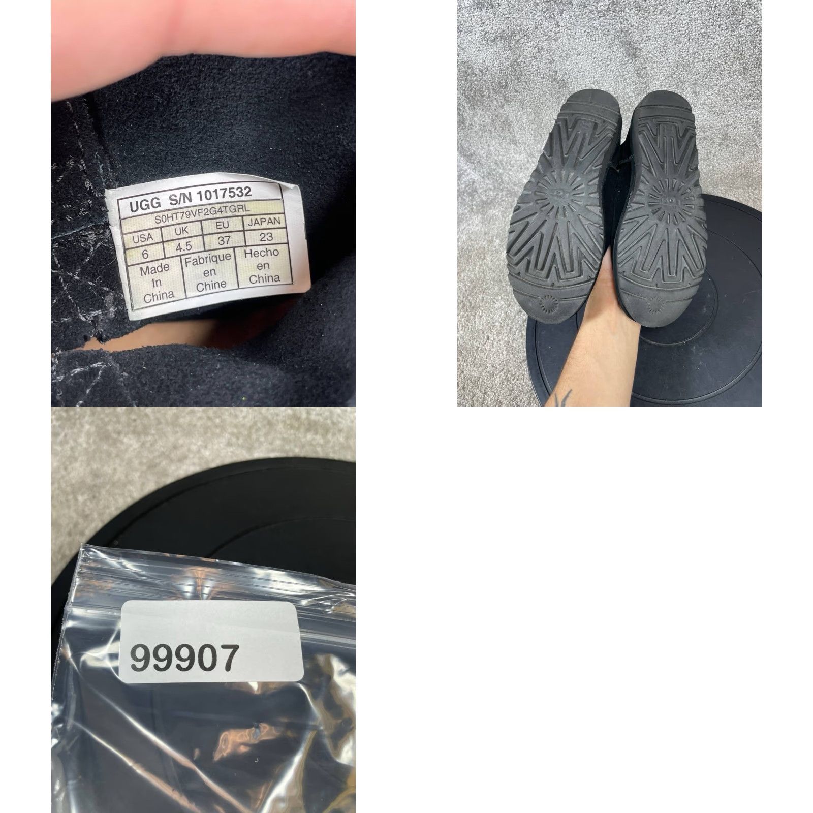 Ugg VINTAGE UGG Classic Unlined Mini Boots Women Size 6 Black Suede Casual Ankle Outdoor Size US 6 / IT 36 - 8 Thumbnail