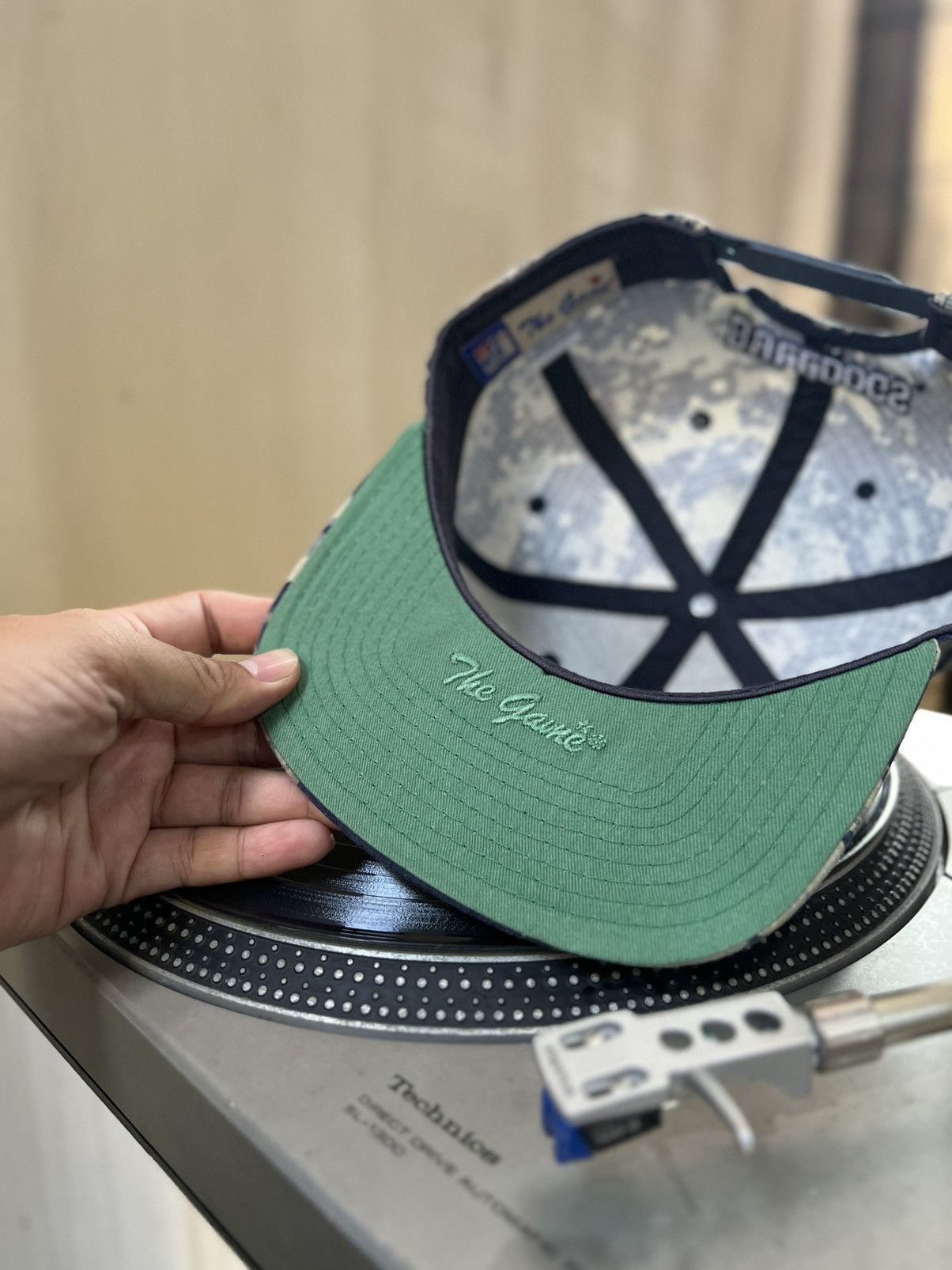 The Game Vintage 00s The Game Hat - Georgetown Hoyas CAMO Size ONE SIZE - 6 Thumbnail