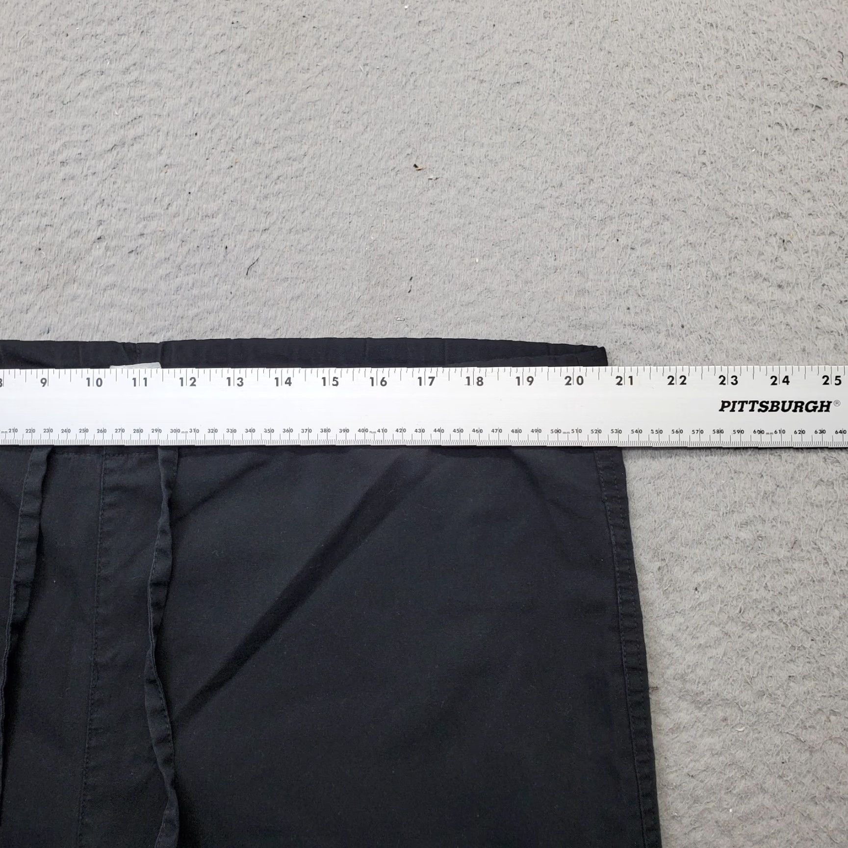 Dickies Dickies Scrub Pants Womens XL Black Comfort Drawstring Waist Straight Leg Size 40" / US 18 - 6 Thumbnail