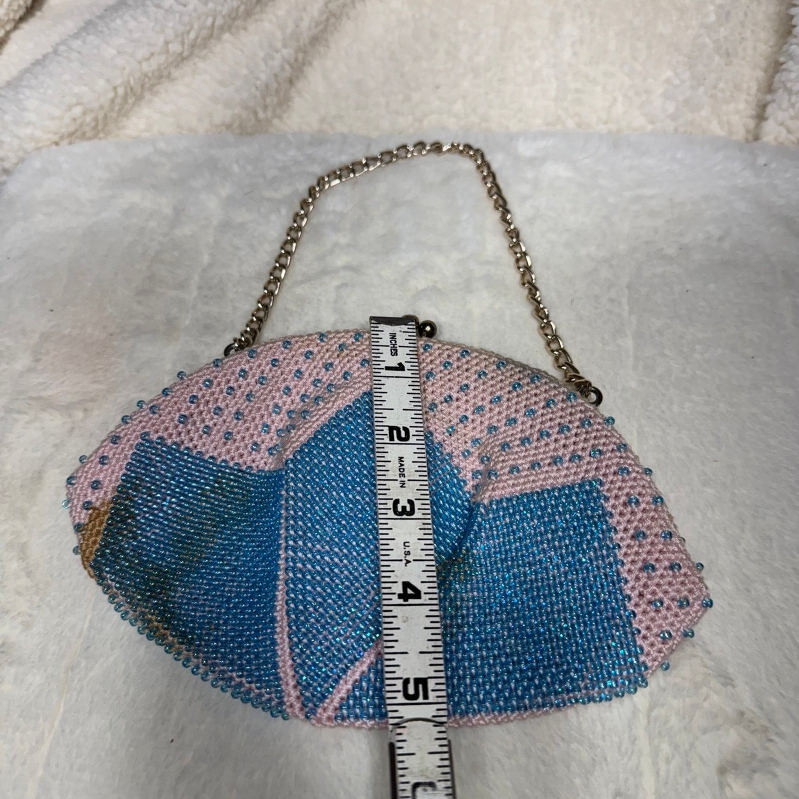 NBDN Nobrandedon VTG hand beaded/hand made bag Size ONE SIZE - 5 Thumbnail