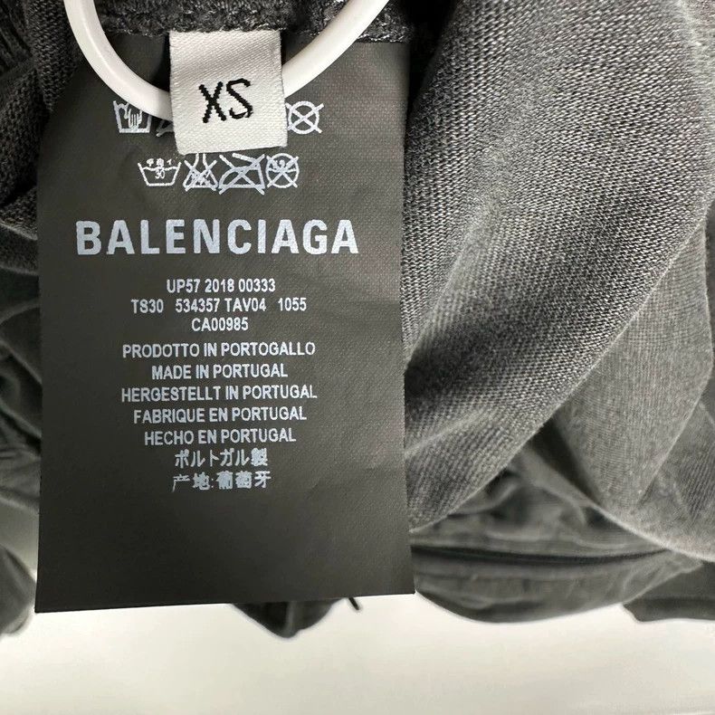 Balenciaga Balenciaga SS18 patch logo half-zip pullover sweatshirt 250 Size US XS / EU 42 / 0 - 6 Thumbnail