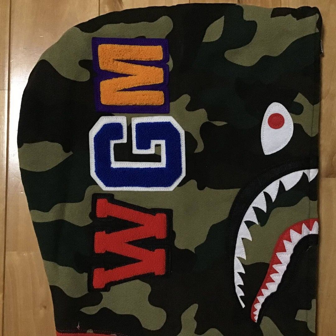 Bape BAPE woodland camo Shark Full Zip Hoodie a bathing ape NIGO Size US S / EU 44-46 / 1 - 4 Thumbnail