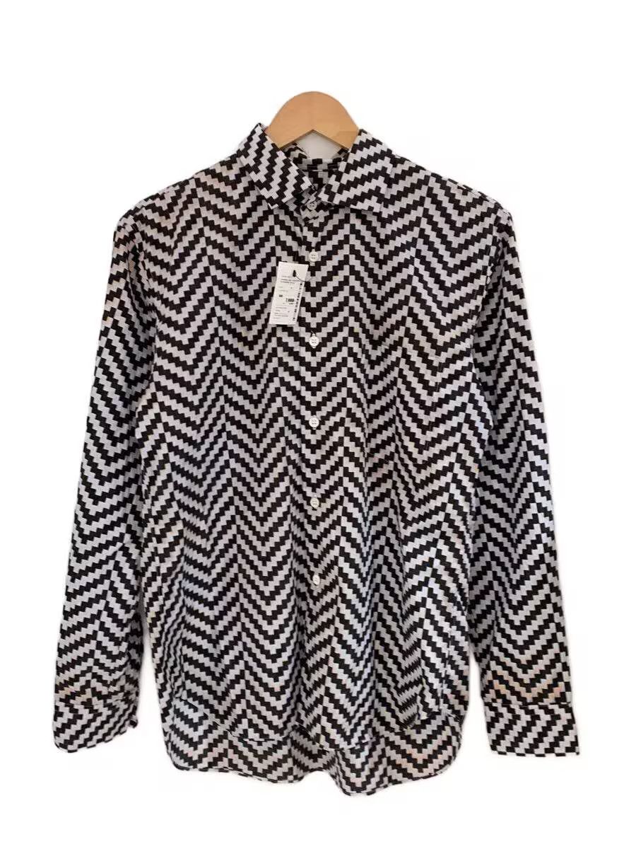 Comme des Garcons Homme Deux Zig Zag Pattern Button Shirt Size US S / EU 44-46 / 1 - 1 Thumbnail