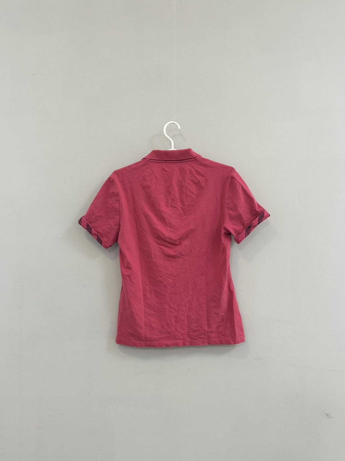 Burberry × Vintage Burberry vintage polo shirt M cotton nova Size M / US 6-8 / IT 42-44 - 8 Thumbnail
