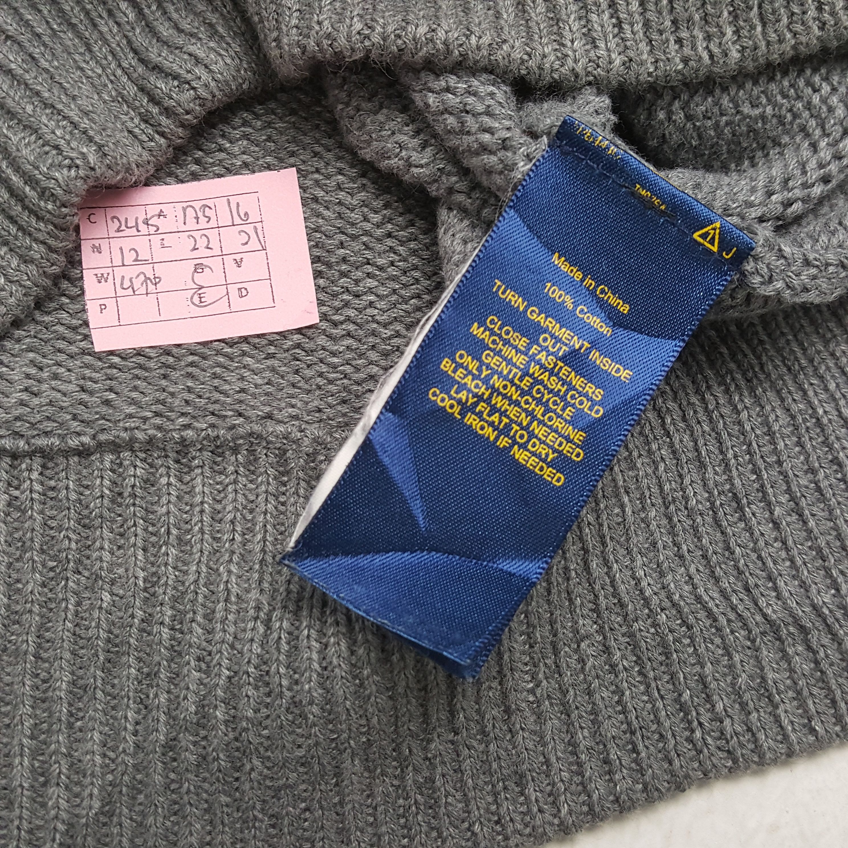 Polo Ralph Lauren × Vintage POLO RALPH LAUREN Fashion Style Big Logo Design Sweater Size XS / US 0-2 / IT 36-38 - 6 Thumbnail