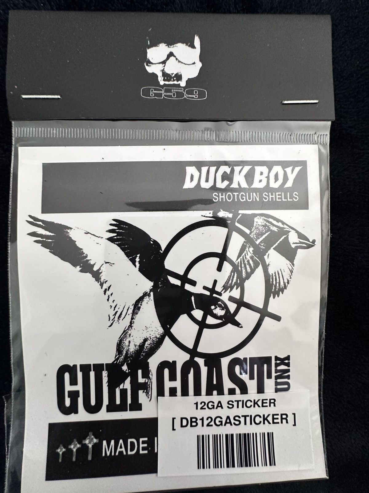 G59 Records 12GA Duckboy sticker | Grailed