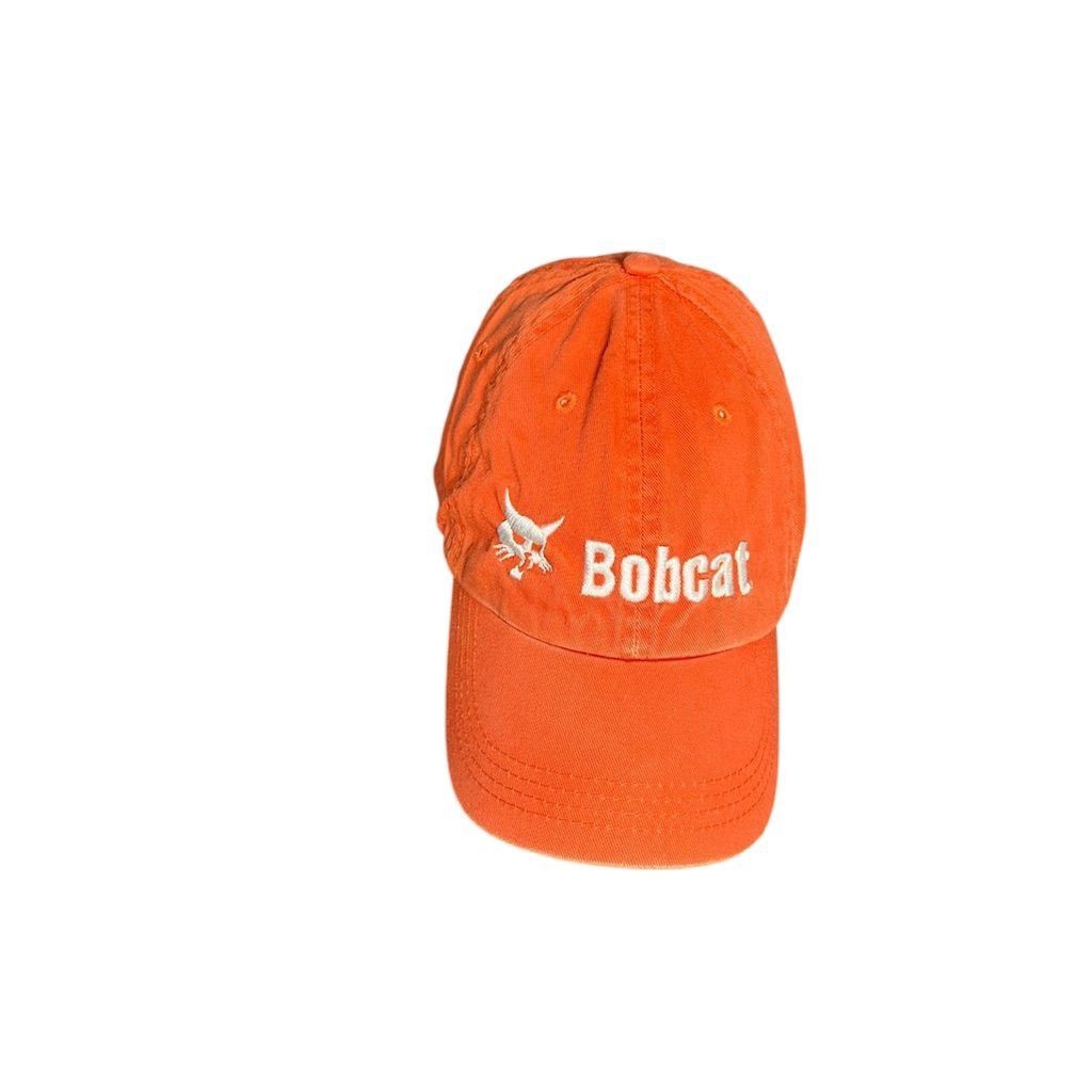 Vintage Y2k Bobcat Unisex Orange Baseball Cap Adjustable Snapback Size ONE SIZE - 2 Thumbnail