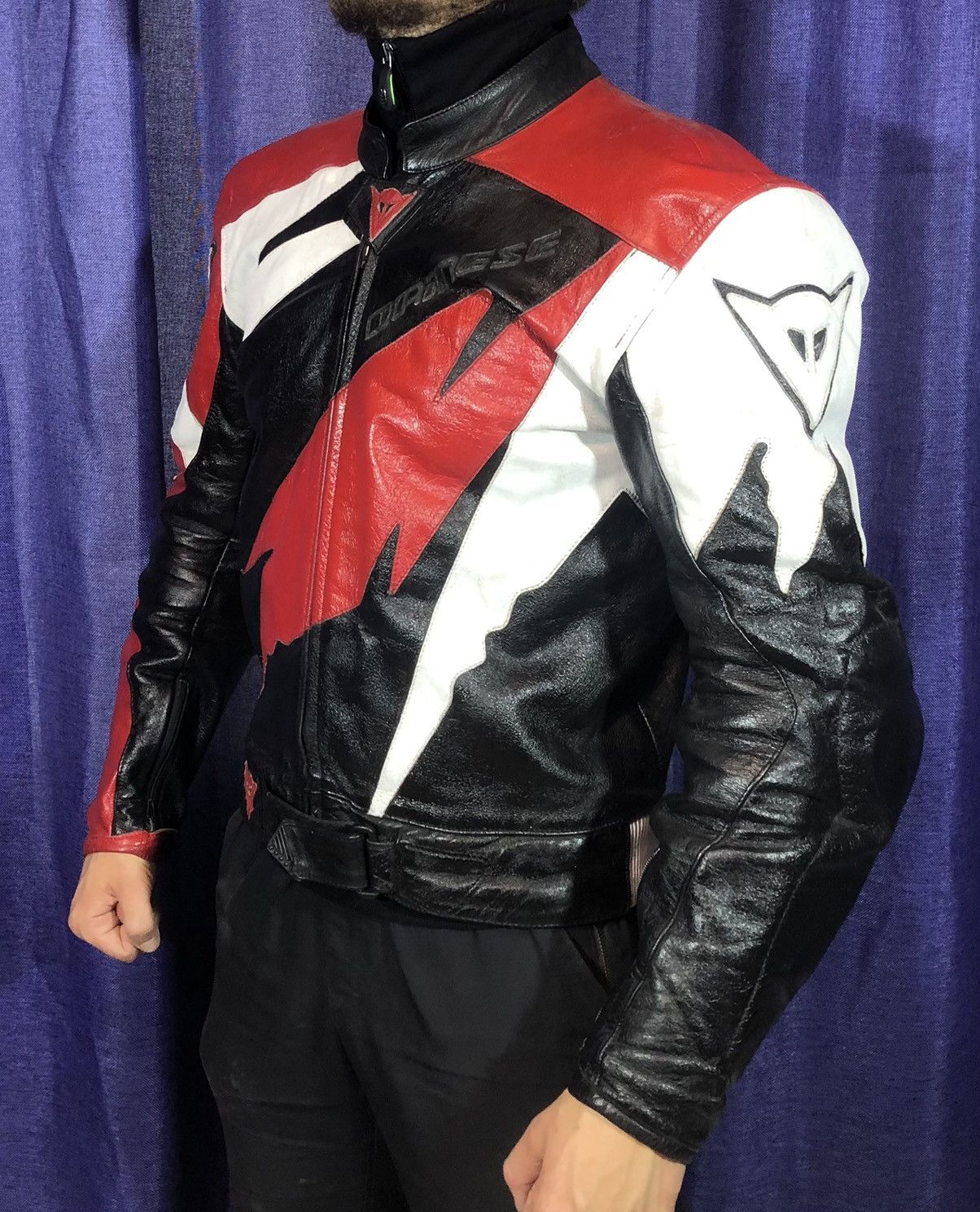 Ducati × Honda × Yamaha Dainese Ducati Motorcycle Moto leather jacket Racing Size US M / EU 48-50 / 2 - 1 Thumbnail