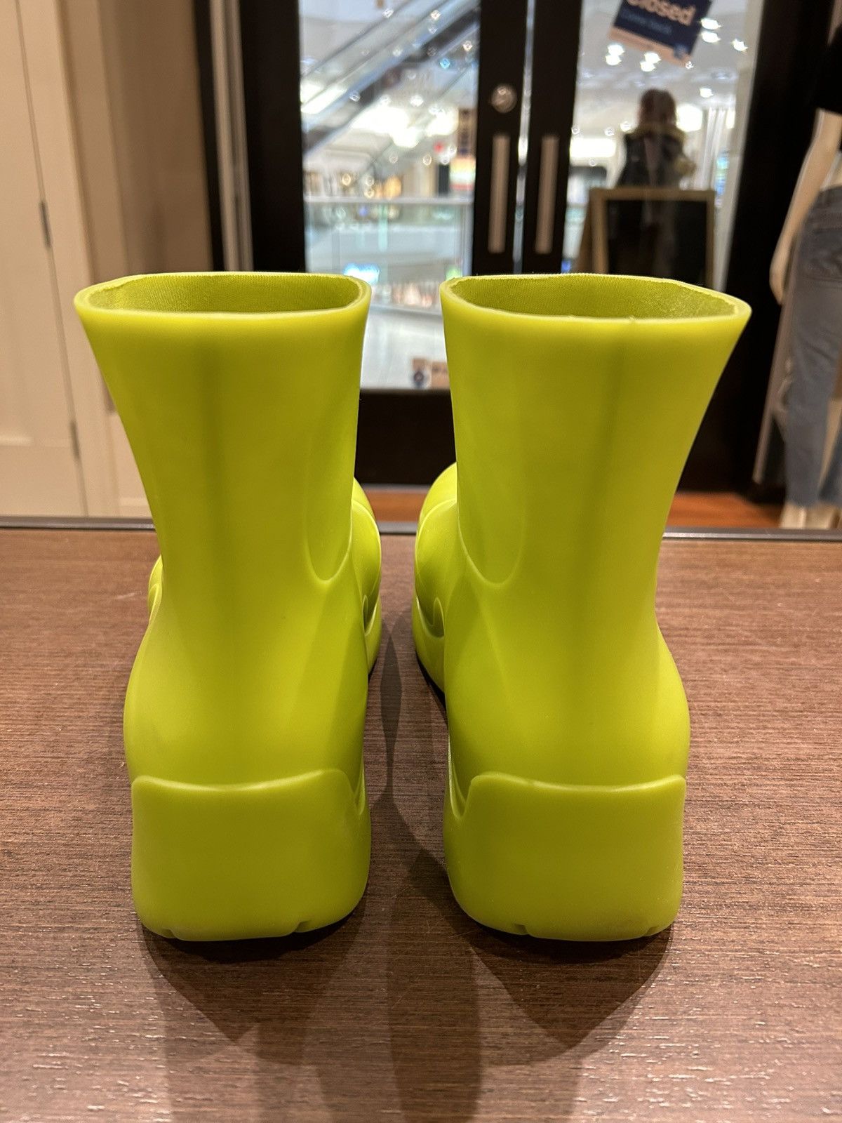Bottega Veneta Bottega Veneta Puddle Boot Green Size US 8 / EU 41 - 3 Thumbnail