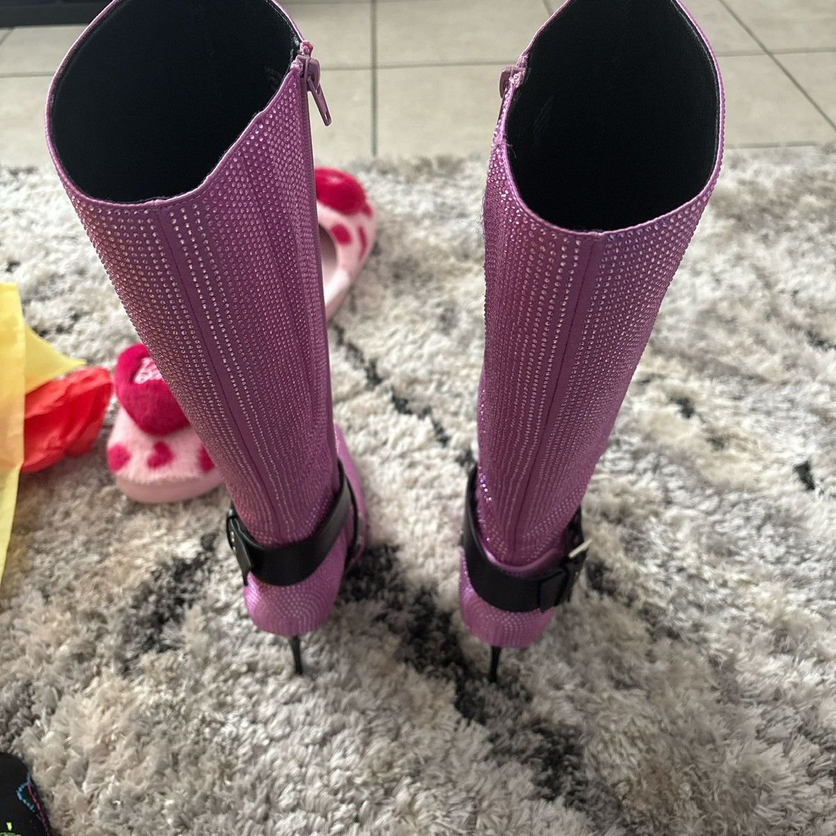 Dolls Kill Dollskill Generation Kiss Boulevard Knee High Boots Size US 9 / IT 39 - 5 Thumbnail