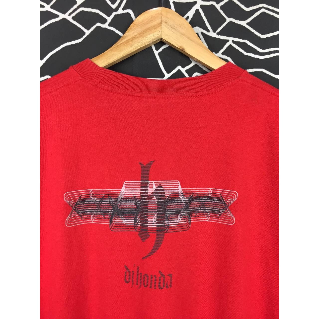 Japanese Brand × Rap Tees × Vintage Vtg DJ Honda Big Logo Streetwear Hip Hop Rap Tees Size US XL / EU 56 / 4 - 3 Thumbnail