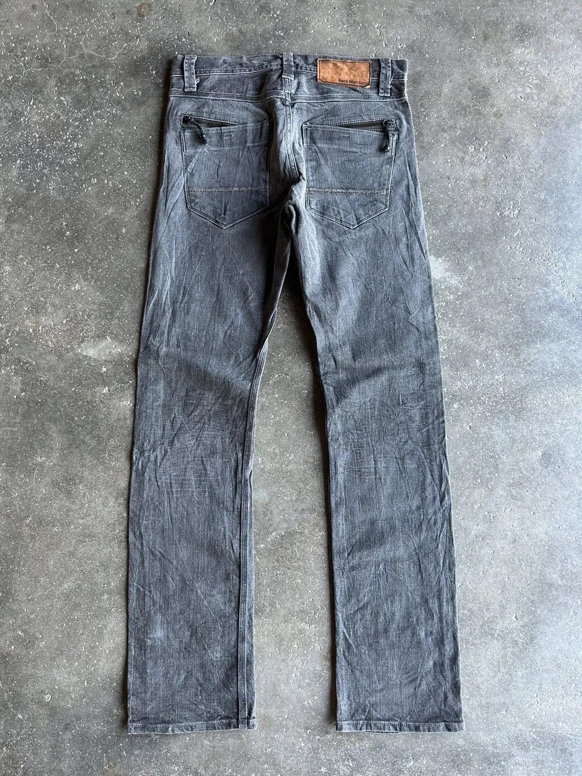 Number (N)ine GRAILS💥💥VINTAGE BACK NUMBER JEANS JAPANESE BRAND DENIM PANTS Size US 30 / EU 46 - 12 Thumbnail