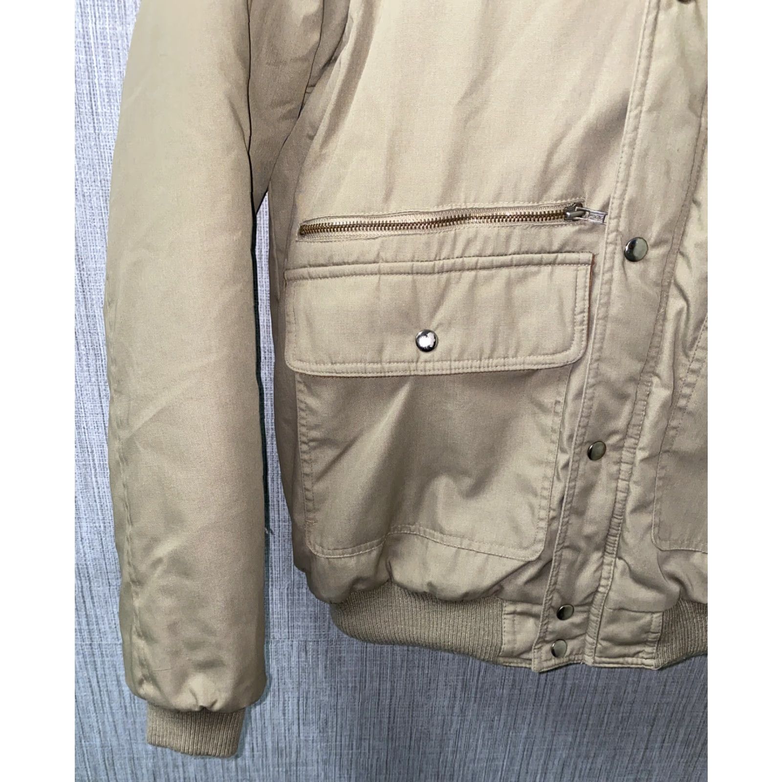 Vintage John Paul Goebel Jacket Full Zip Mens L Beige Polyester/Cotton Size US L / EU 52-54 / 3 - 4 Thumbnail