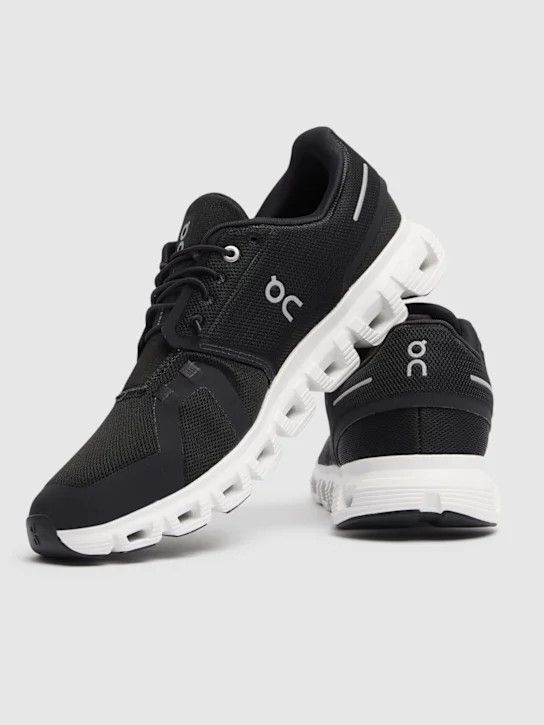 On o1lsvrm0425 Cloud 6 Sneakers in Black/White Size US 12.5 / EU 45-46 - 3 Thumbnail