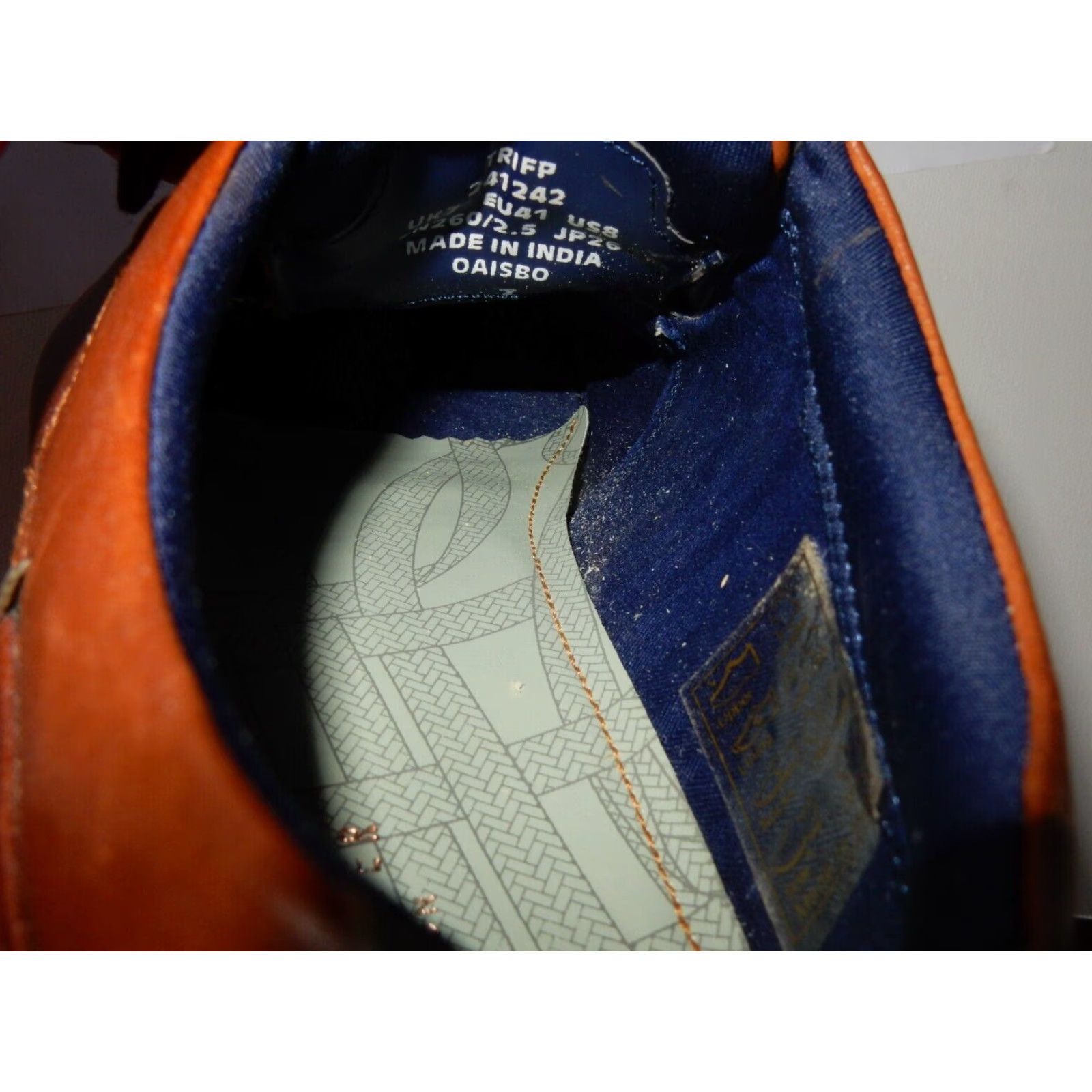 Ted Baker TED BAKER Men's Oxford Dress Shoes Size 8 US Cap Toe Brown Leather Size ONE SIZE - 8 Thumbnail