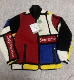 Supreme Colorblocked Fleece | Grailed