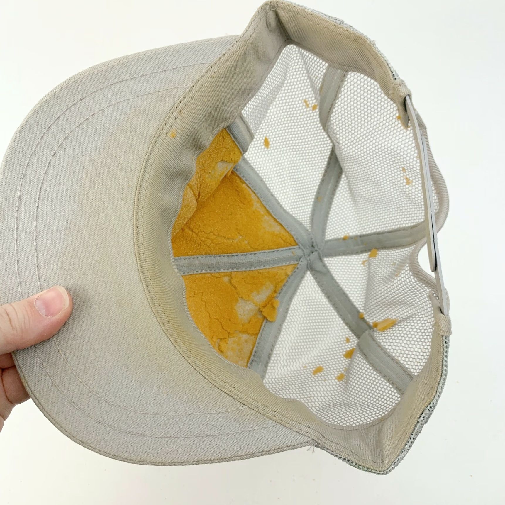 Vintage VINTAGE Lenora Merc. Coop Co-op Association Patch Snapback Trucker Hat Cap Gray One Size Men’s (1970s) Cap Size ONE SIZE - 5 Thumbnail
