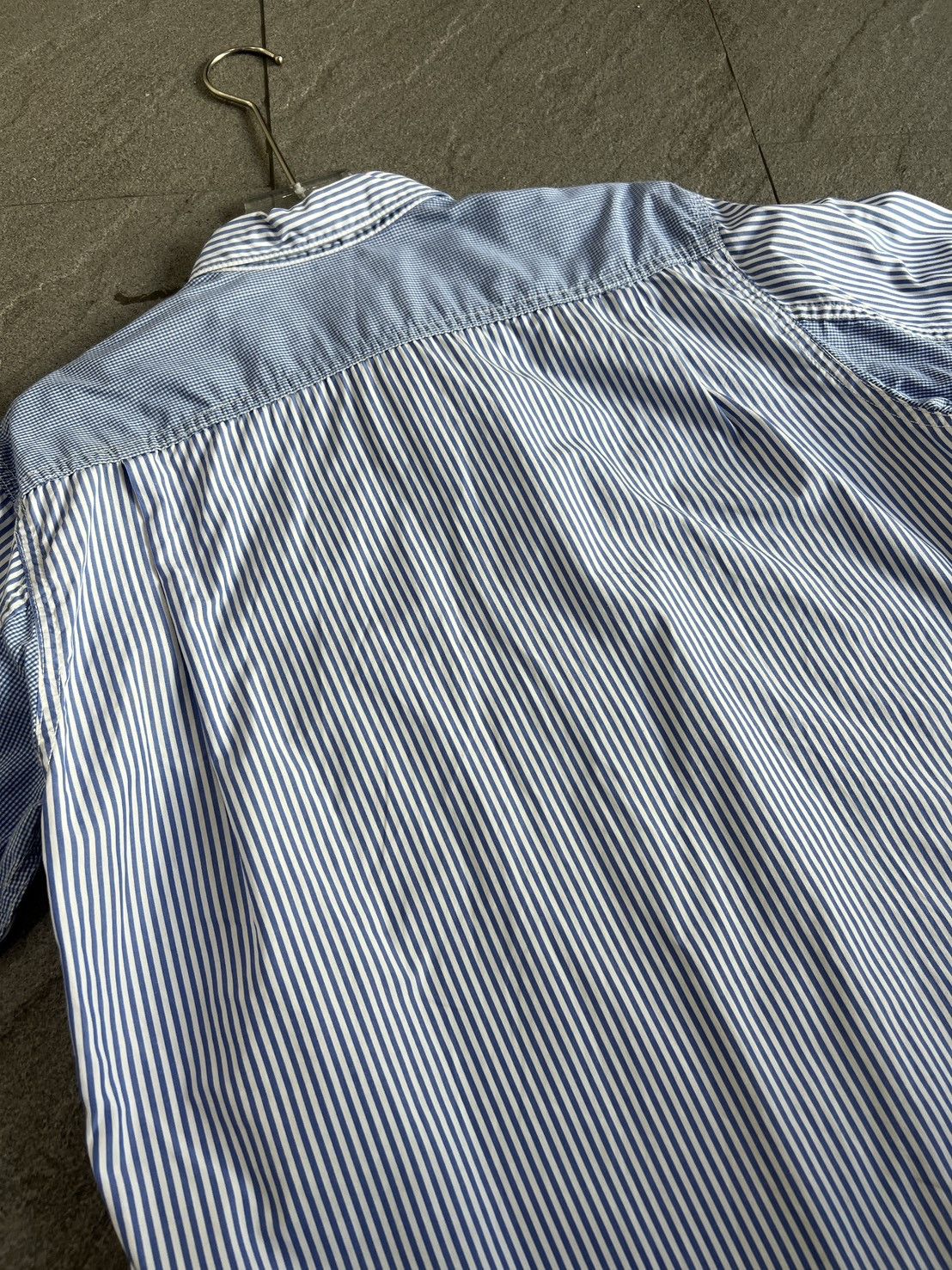 Comme des Garcons Comme des Garçons Homme patchwork striped shirt Size US S / EU 44-46 / 1 - 3 Thumbnail