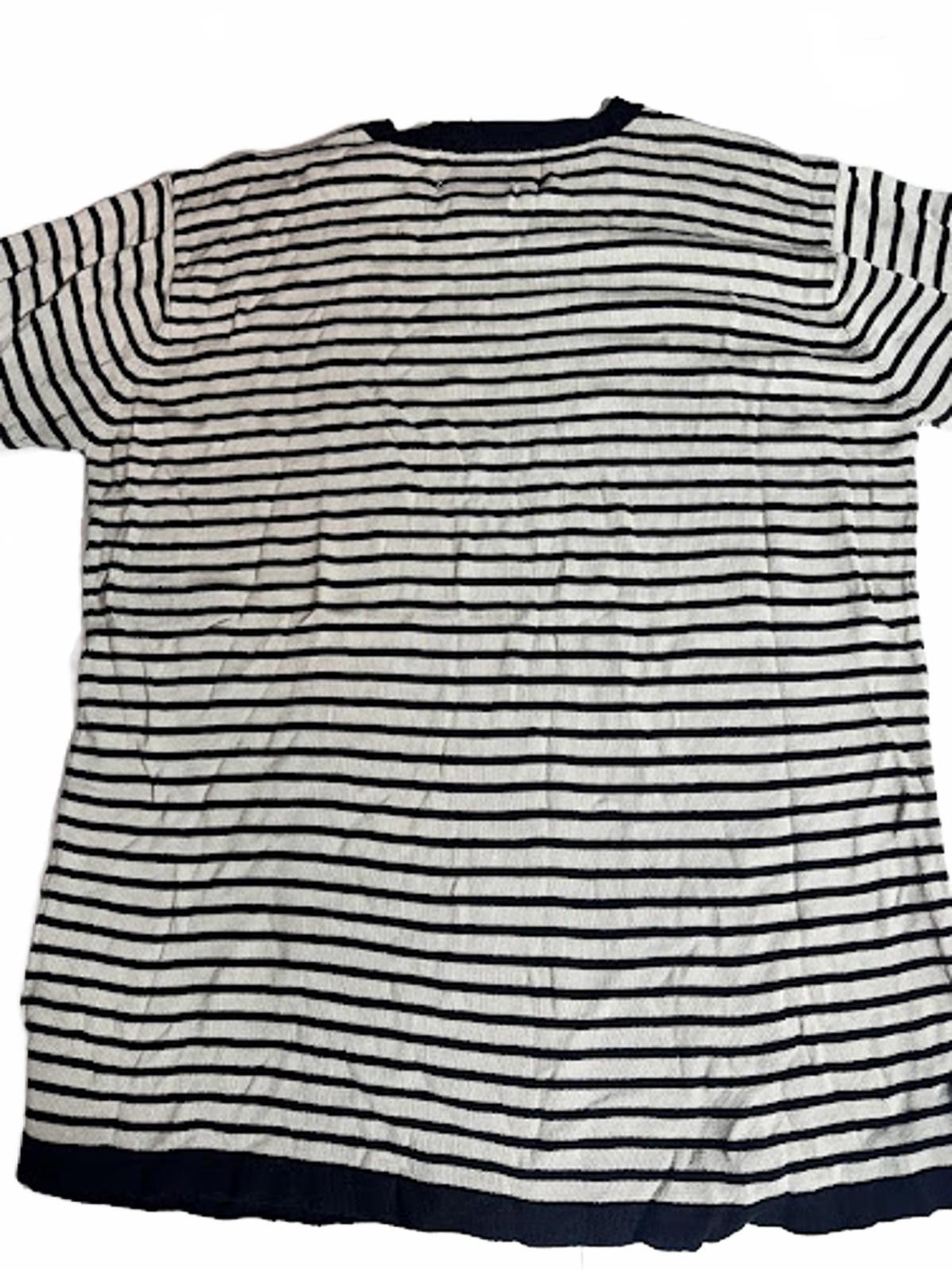 Other Vintage Silk Striped Tee One Resource Medium Size M / US 6-8 / IT 42-44 - 2 Thumbnail