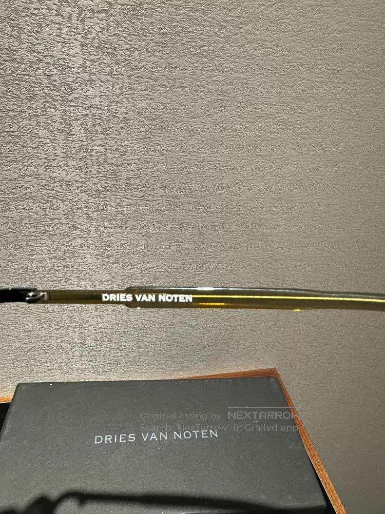 Dries Van Noten Dries Van Noten Black Eyeglasses Size ONE SIZE - 5 Thumbnail