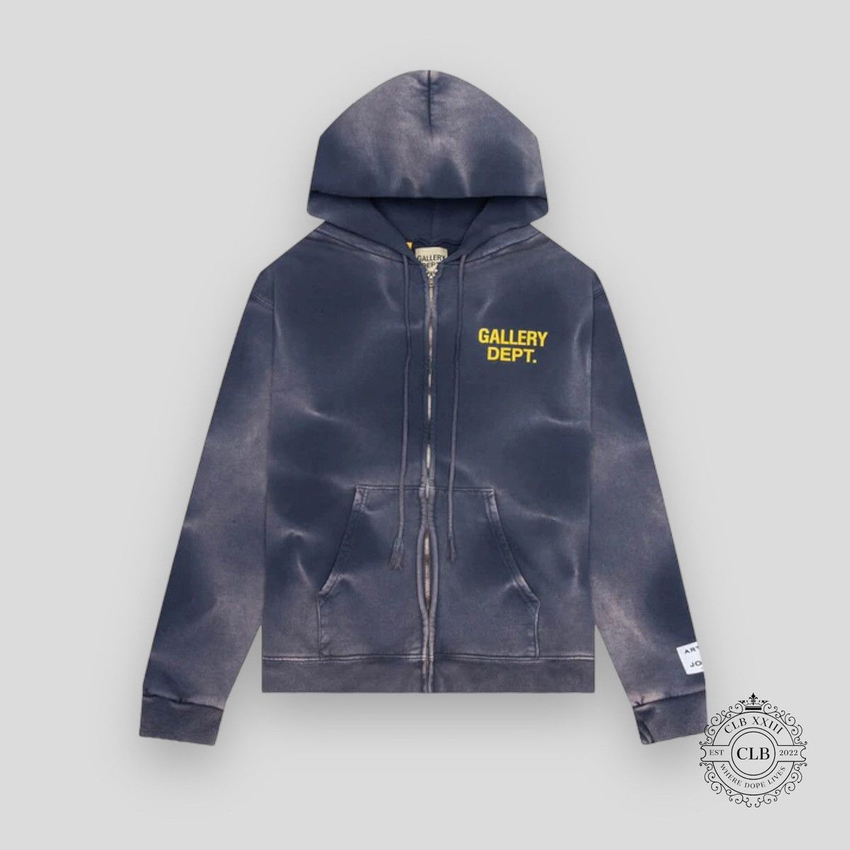 Gallery Dept Sun Faded Hoodie | Grailed