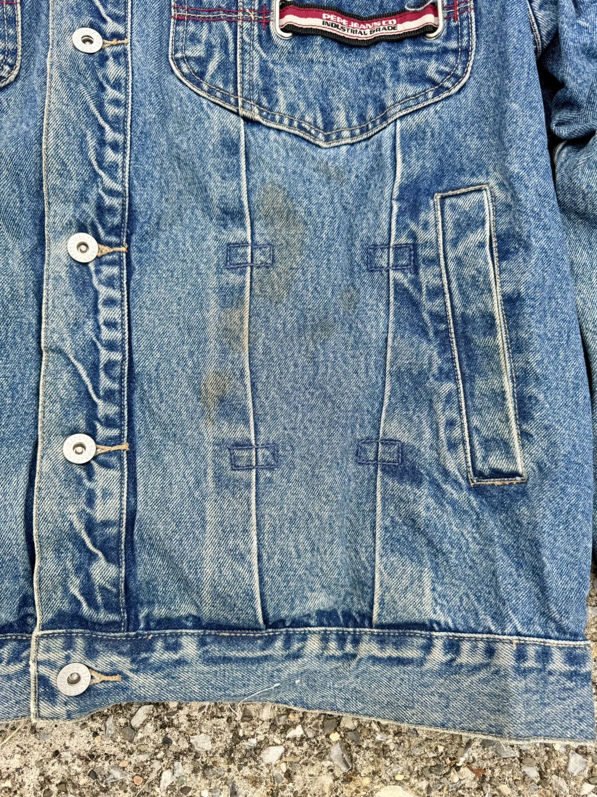 Pepe Jeans × Vintage Pepe Jeans Vintage Y2K 2000’s Denim Jean Jacket Size US XXL / EU 58 / 5 - 10 Thumbnail