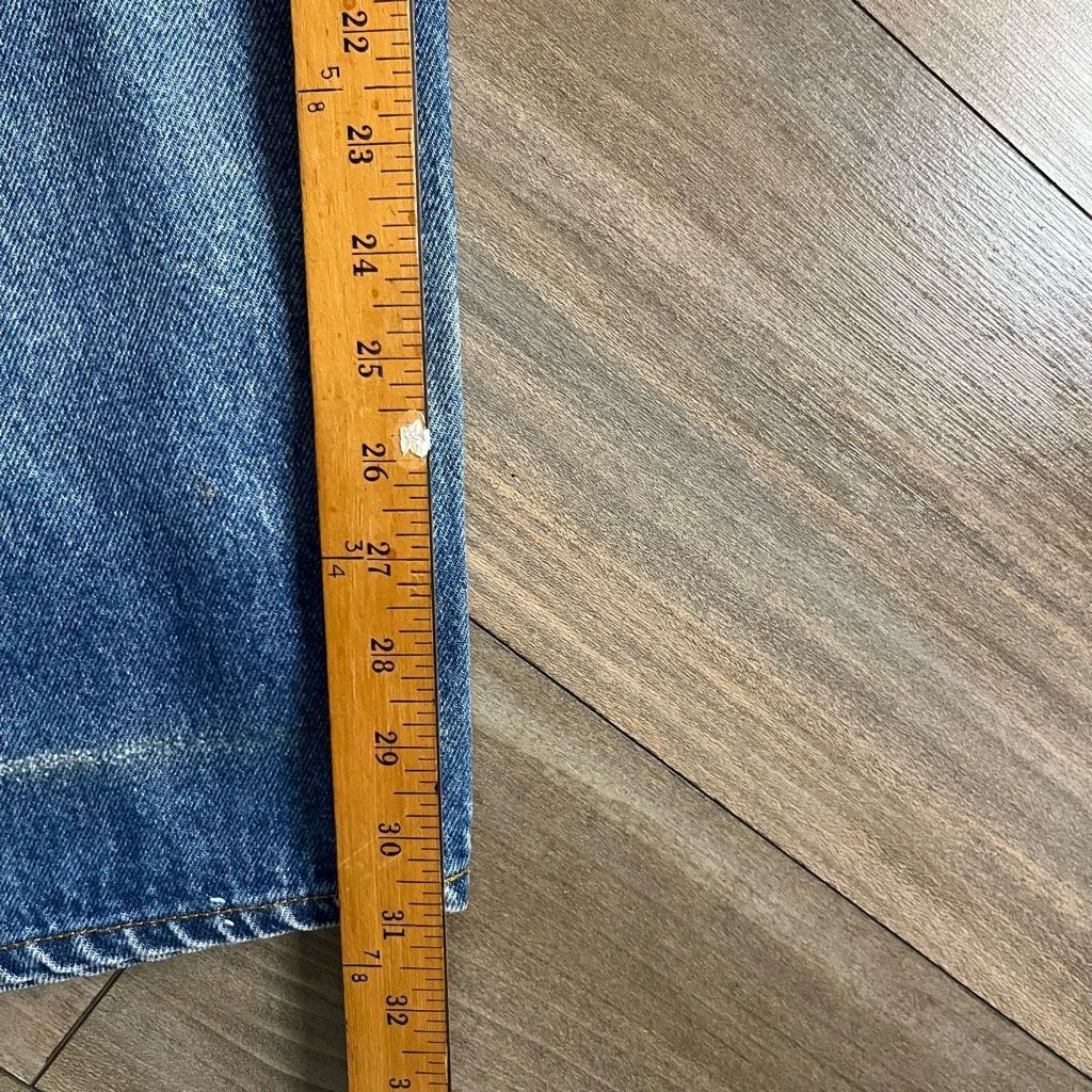 Levi's Vintage Levi’s Orange Tab Light Wash Jeans Men 40x31 Size US 40 / EU 56 - 6 Thumbnail