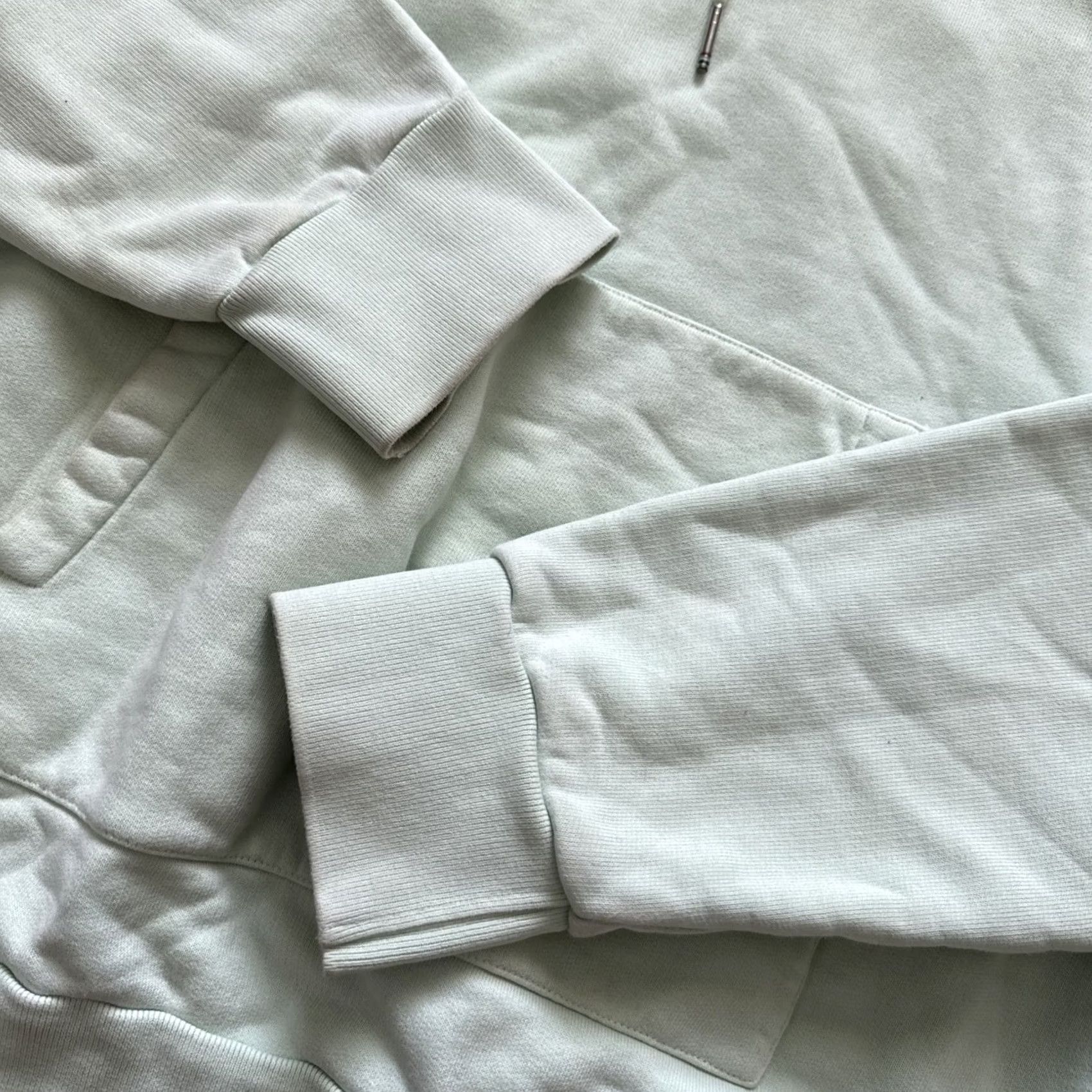 Thom Browne THOM BROWNE Garment-Dyed Loopback Cotton-Jersey Hoodie Green Size 4 Men's Pullover Regular Color Green Size US S / EU 44-46 / 1 - 4 Thumbnail