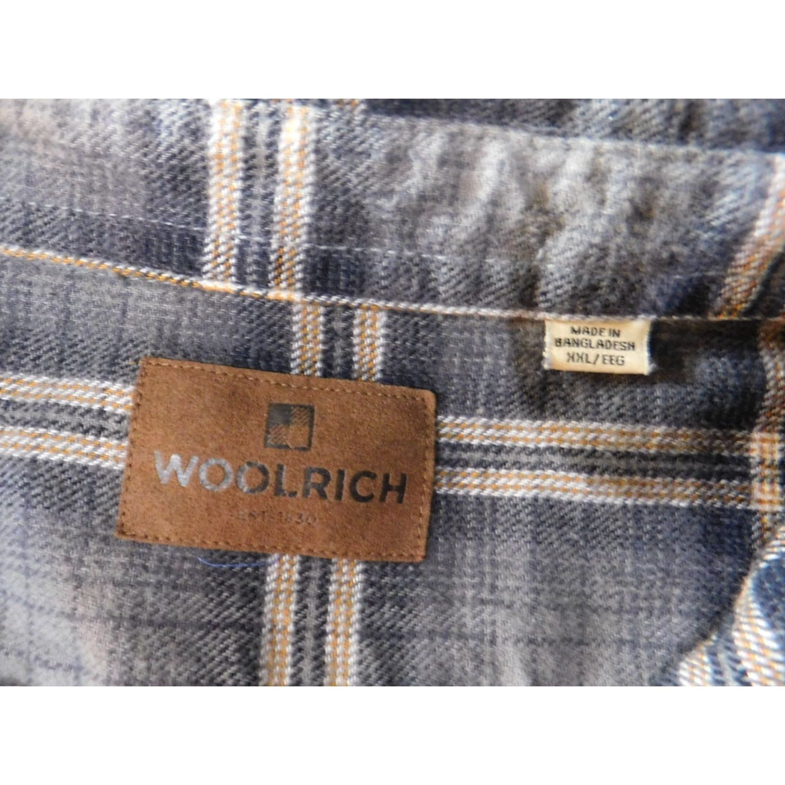 Vintage VINTAGE Woolrich Mens Shirt 2XL 2XL Green Flannel Button-Up Retro Outdoors Cotton Long Sleeve Button-Down Collar Mens Size US XXL / EU 58 / 5 - 6 Thumbnail