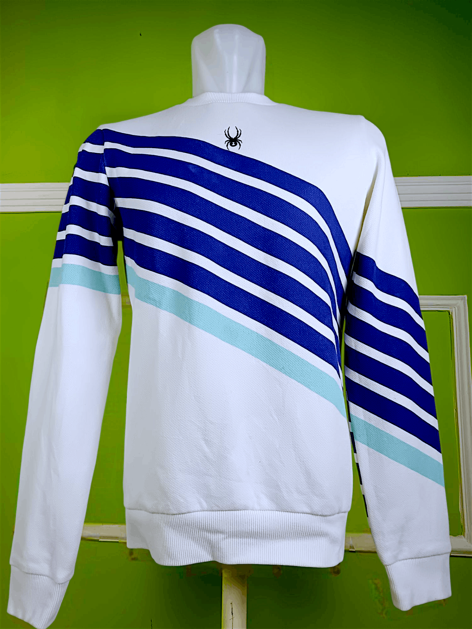 Spyder SPYDER Logo Blue Striped Crewneck Limitless Size US M / EU 48-50 / 2 - 2 Thumbnail