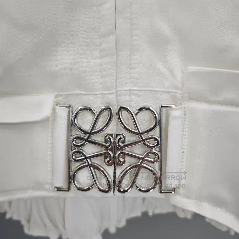 Loewe Loewe Pink and White Colorblocked Logo Jacket Size XS / US 0-2 / IT 36-38 - 3 Thumbnail