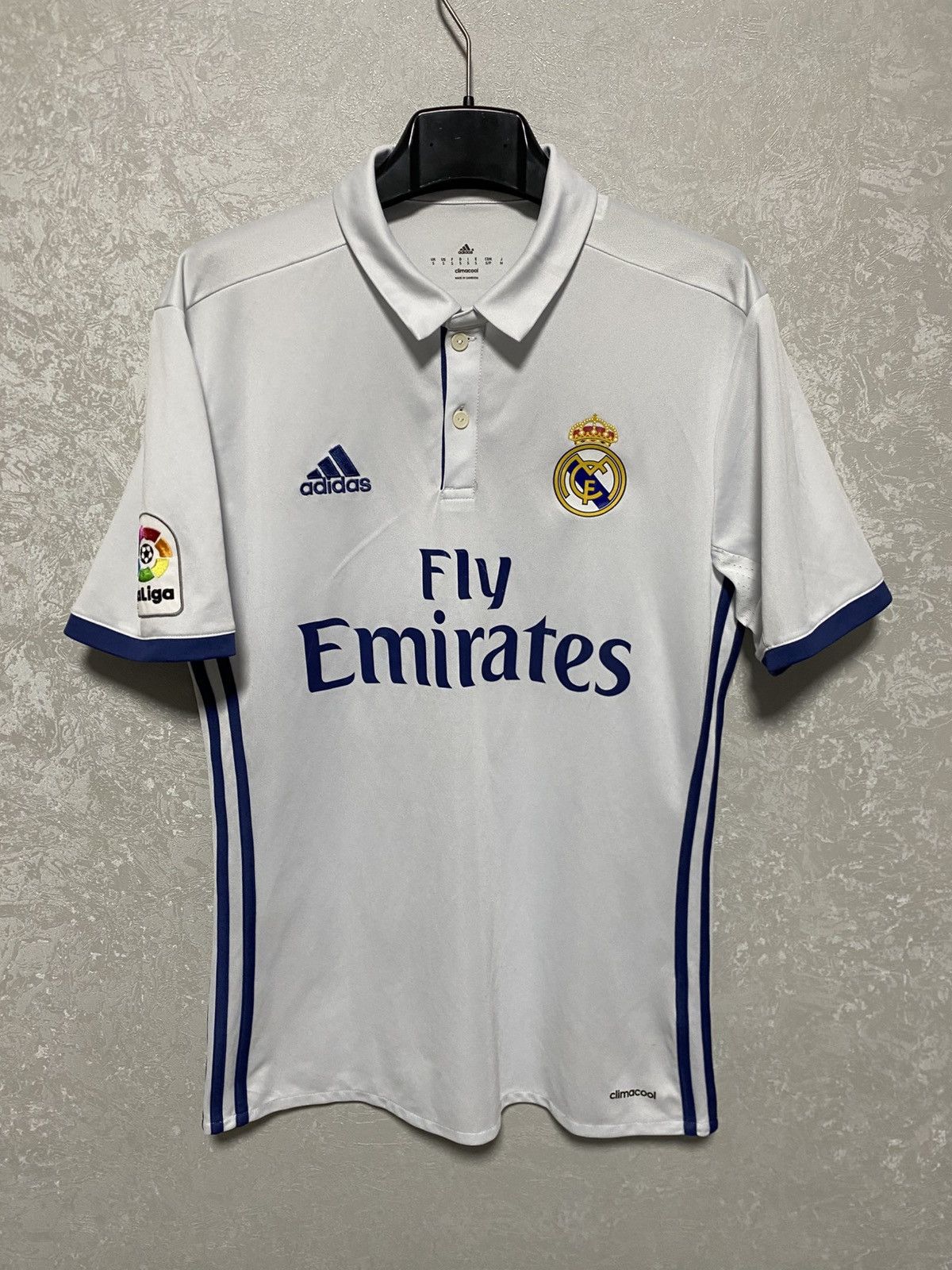 Adidas Adidas Real Madrid 2016 Ronaldo 7 Jersey Size US S / EU 44-46 / 1 - 1 Thumbnail