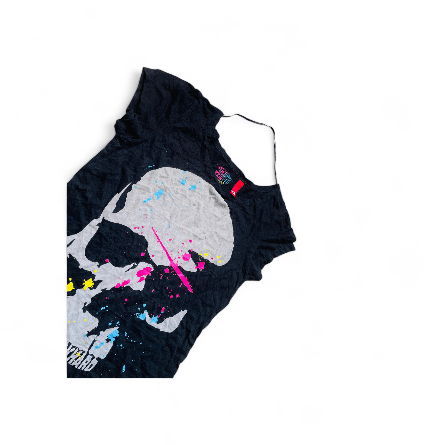 14th Addiction Big skull face t shirt Size M / US 6-8 / IT 42-44 - 4 Thumbnail
