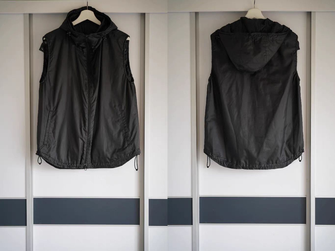 Yohji Yamamoto Yohji Yamamoto 12aw 2-in-1 Hooded Blazer K4 Size US M / EU 48-50 / 2 - 4 Thumbnail